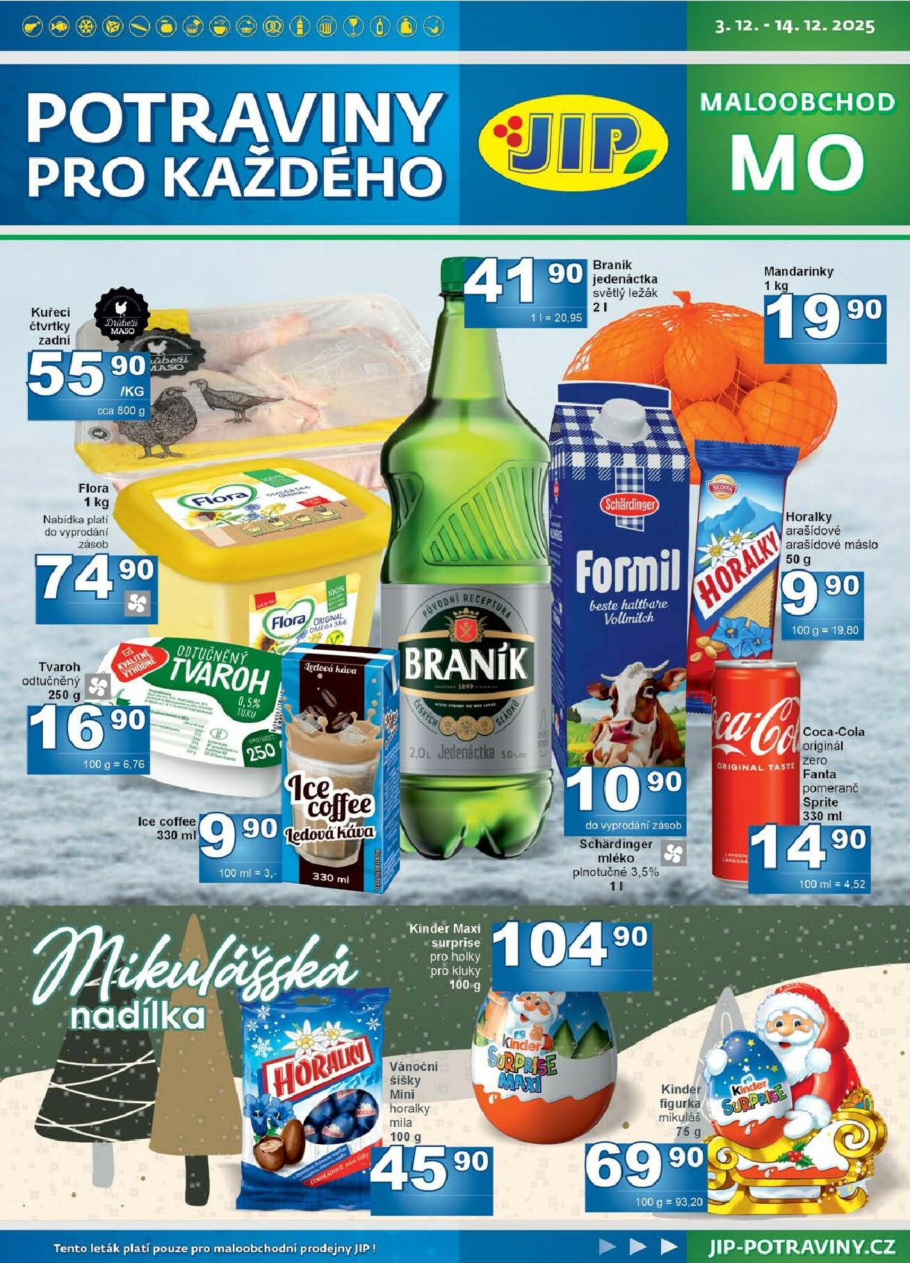 jip - Aktuální leták JIP - Maloobchod od 03.12. do 14.12.