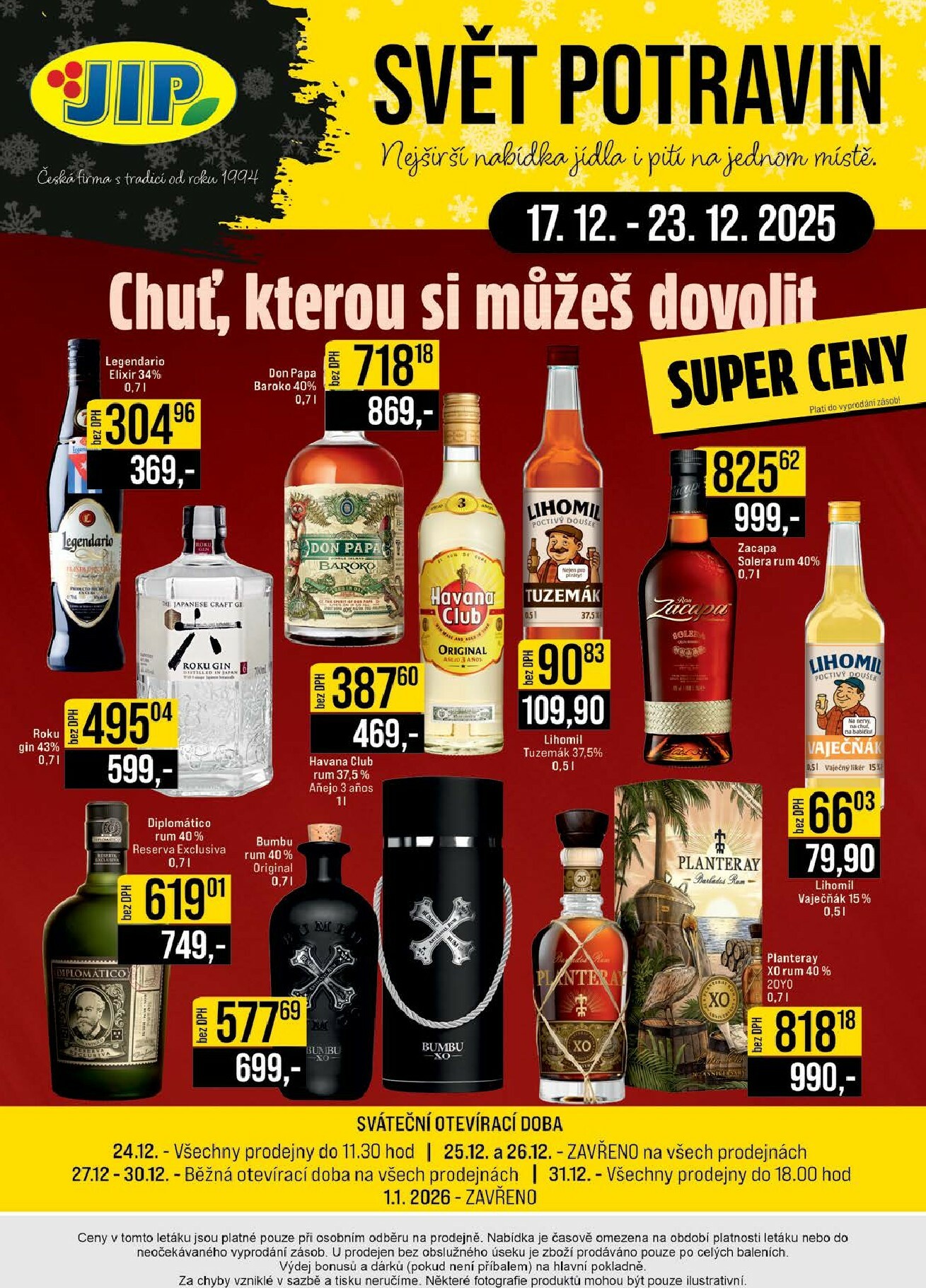 jip - Aktuální leták JIP od 17.12. do 23.12. - page: 28