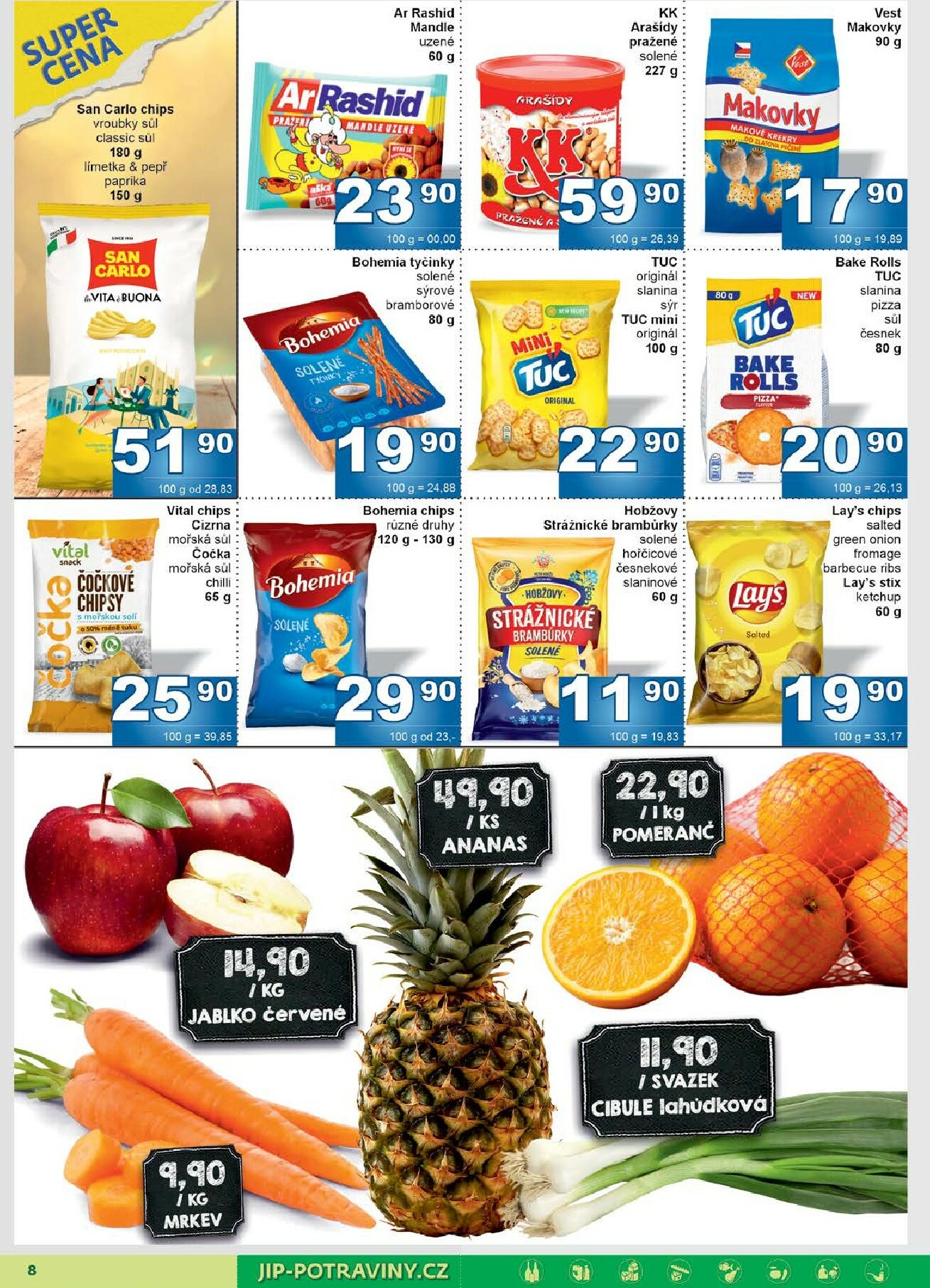 jip - Aktuální leták JIP - Maloobchod od 17.12. do 28.12. - page: 8