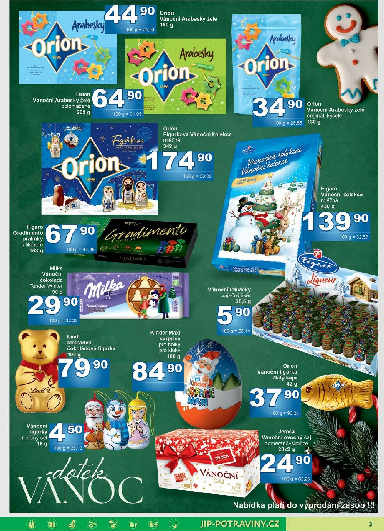jip - Aktuální leták JIP - Maloobchod od 17.12. do 28.12. - page: 3