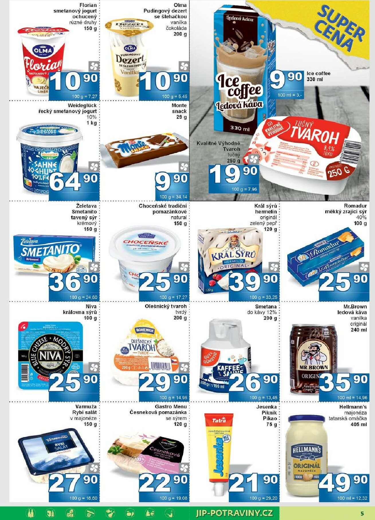 jip - Aktuální leták JIP - Maloobchod od 17.12. do 28.12. - page: 5