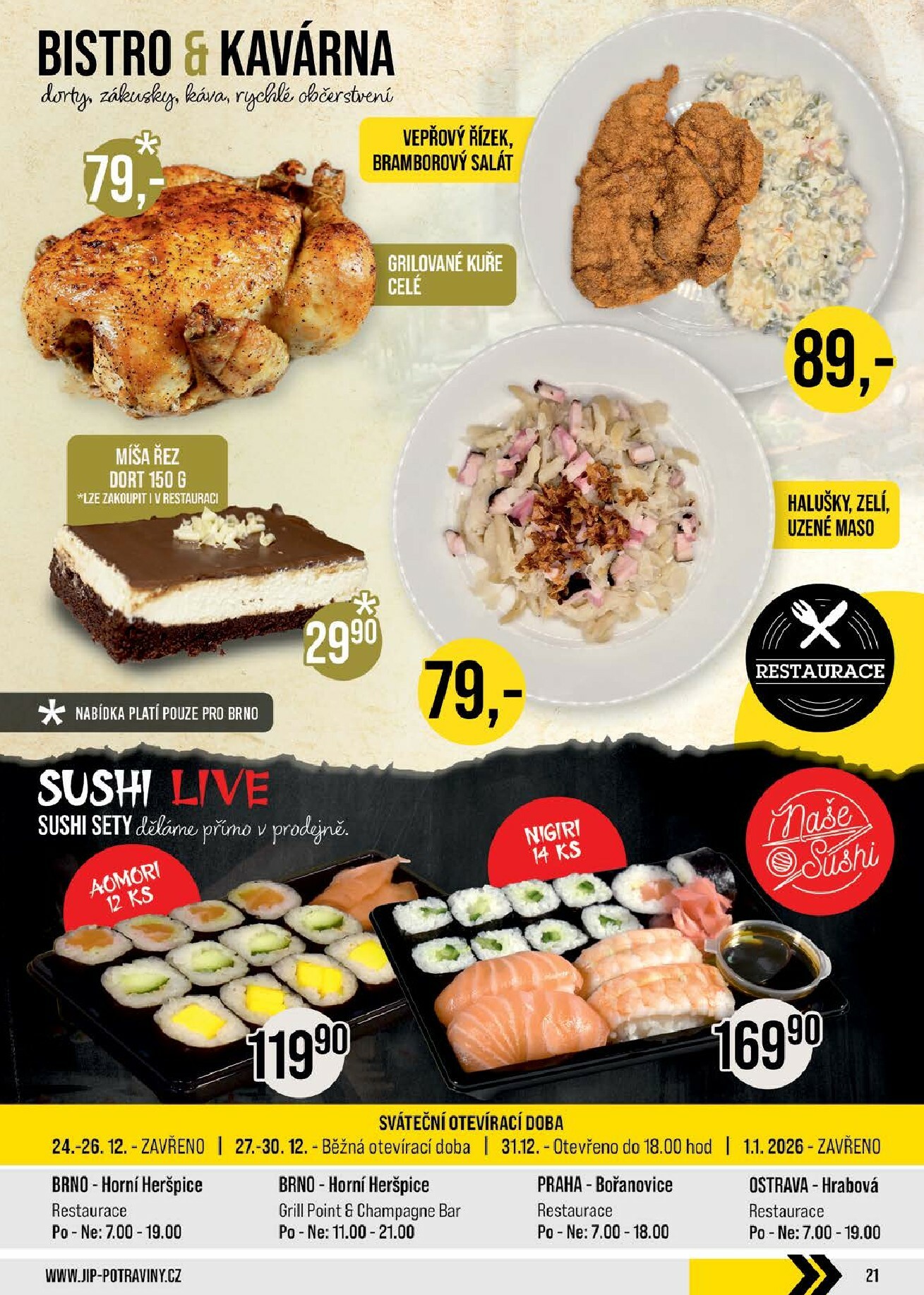 jip - Aktuální leták JIP od 24.12. do 31.12. - page: 21