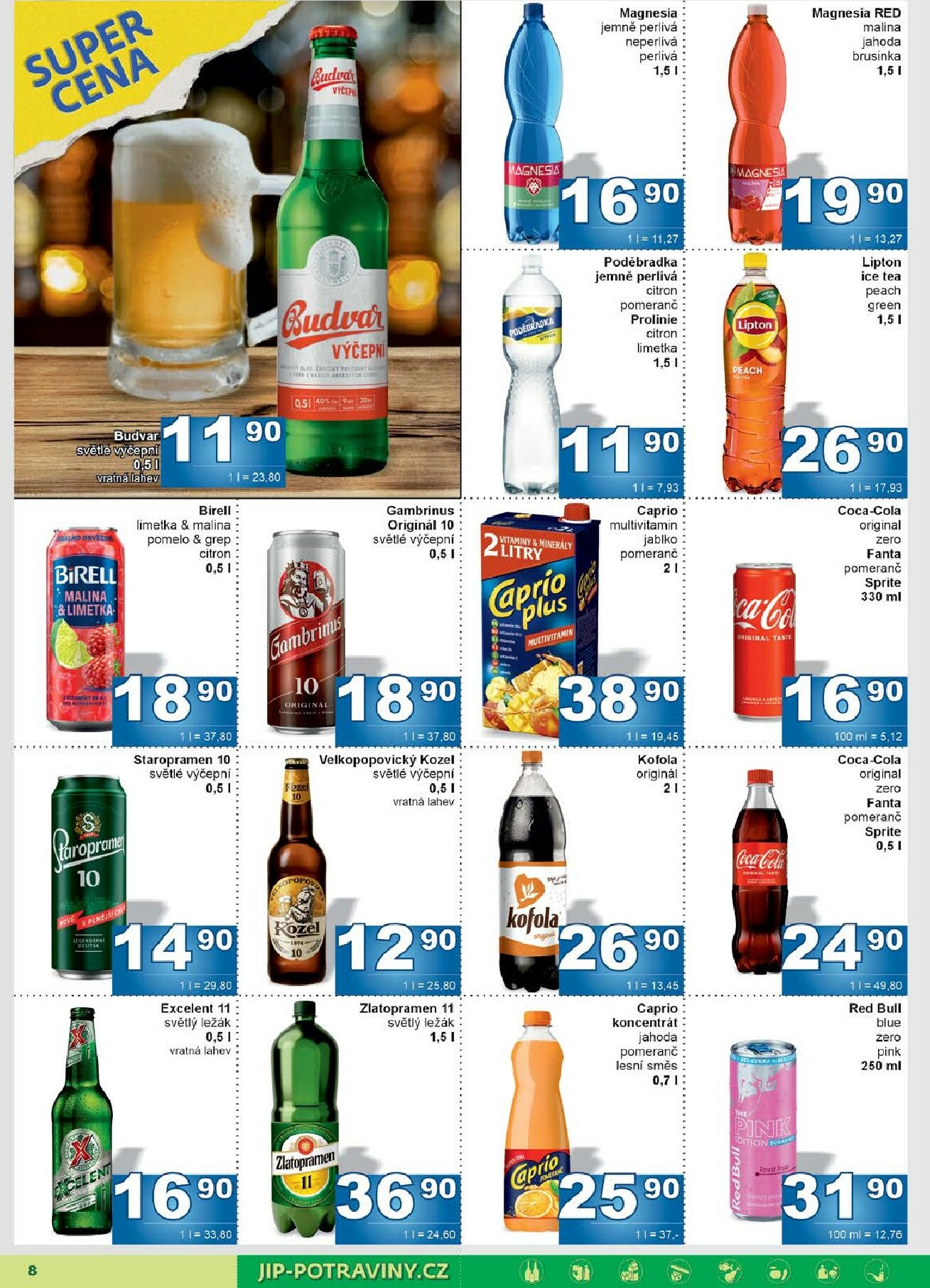 jip - Aktuální leták JIP - Maloobchod od 02.01. do 11.01. - page: 8