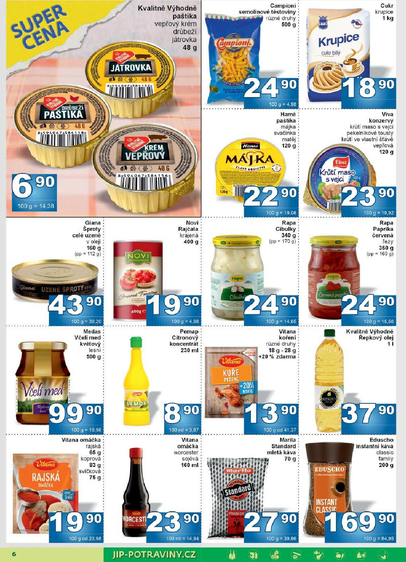 jip - Aktuální leták JIP - Maloobchod od 14.01. do 25.01. - page: 6