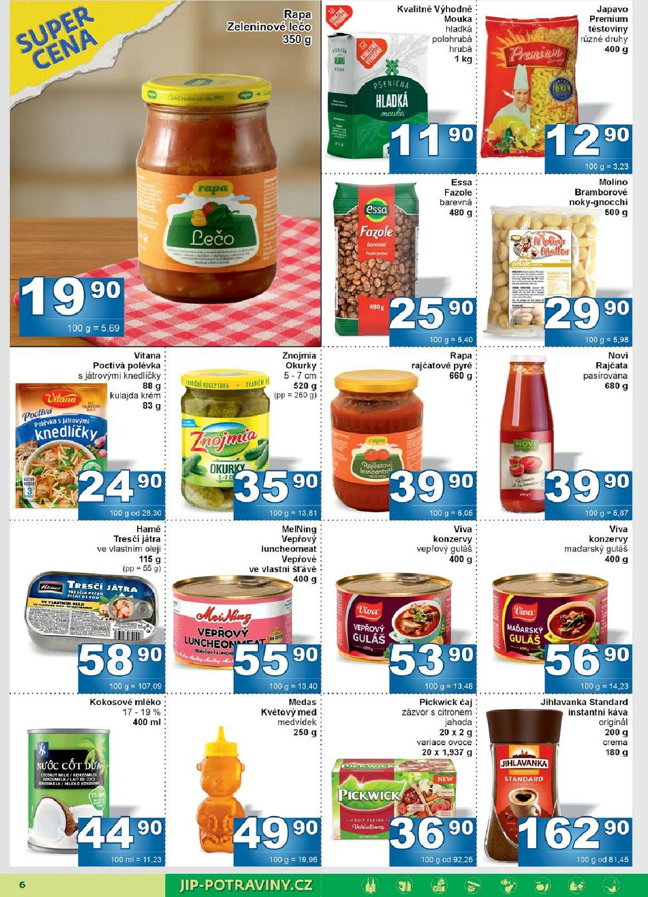 jip - JIP - Maloobchod leták platný od 28.01. do 08.02. - page: 6