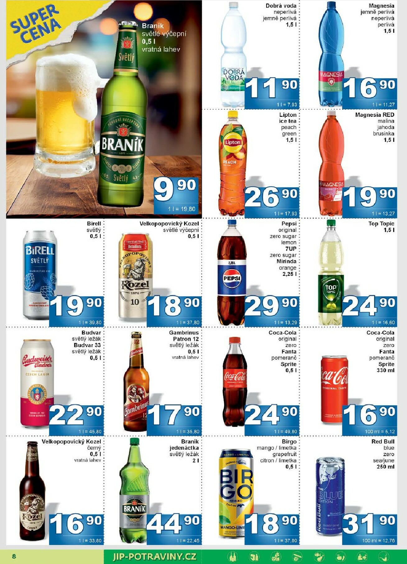 jip - JIP - Maloobchod leták platný od 28.01. do 08.02. - page: 8