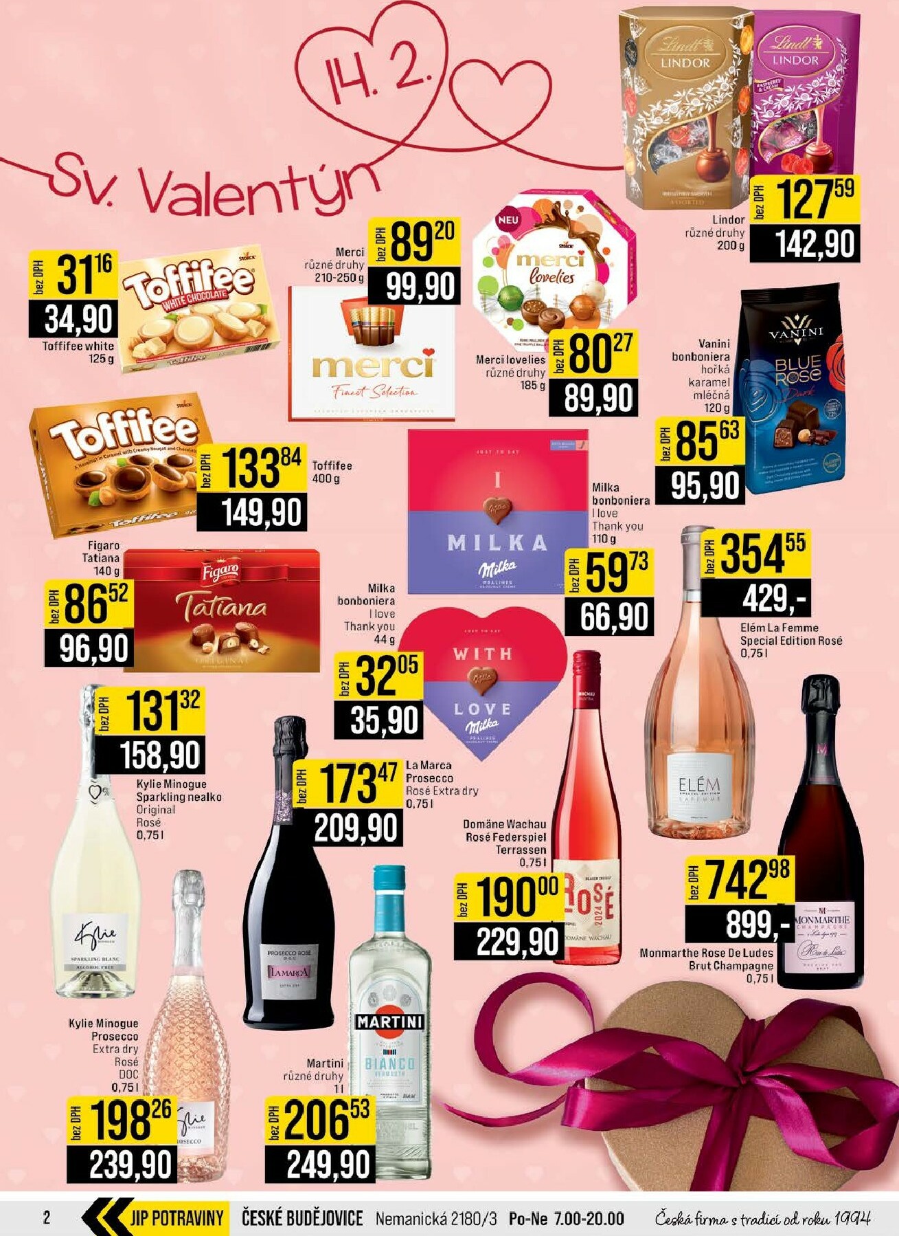 jip - JIP - Brno, Ostrava - Hrabová, Praha - Bořanovice, Jilemnice, Karlovy Vary, Olomouc, Pardubice, Zlín, Polička leták platný od středy 11.02.2026 do úterý 17.02.2026 - page: 2