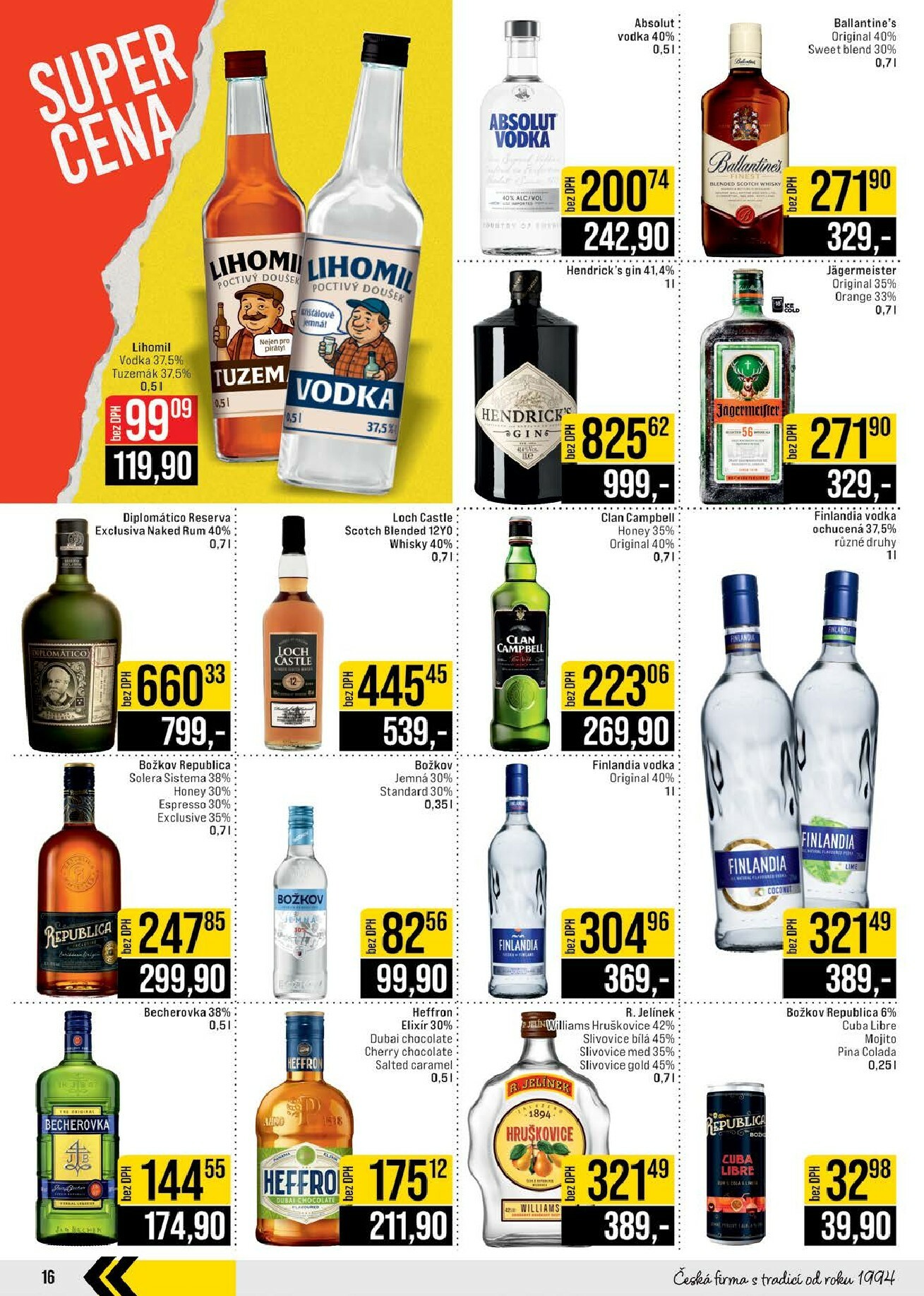 jip - JIP - Brno, Ostrava - Hrabová, Praha - Bořanovice, Jilemnice, Karlovy Vary, Olomouc, Pardubice, Zlín, Polička leták platný od středy 11.02.2026 do úterý 17.02.2026 - page: 16