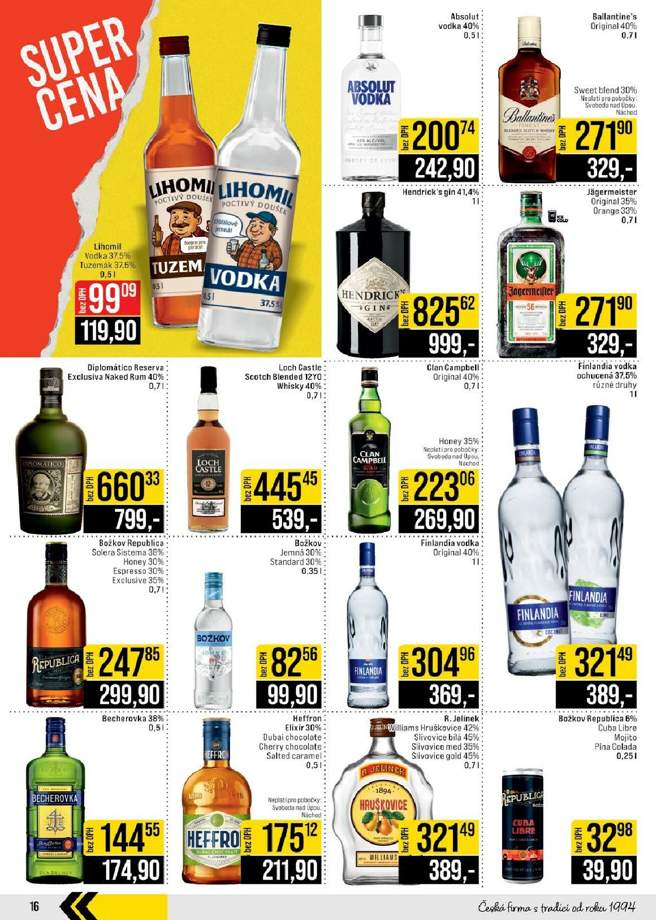 jip - JIP - České Budějovice, Most, Svoboda nad Úpou, Náchod, Sušice leták platný od středy 11.02.2026 do úterý 17.02.2026 - page: 16