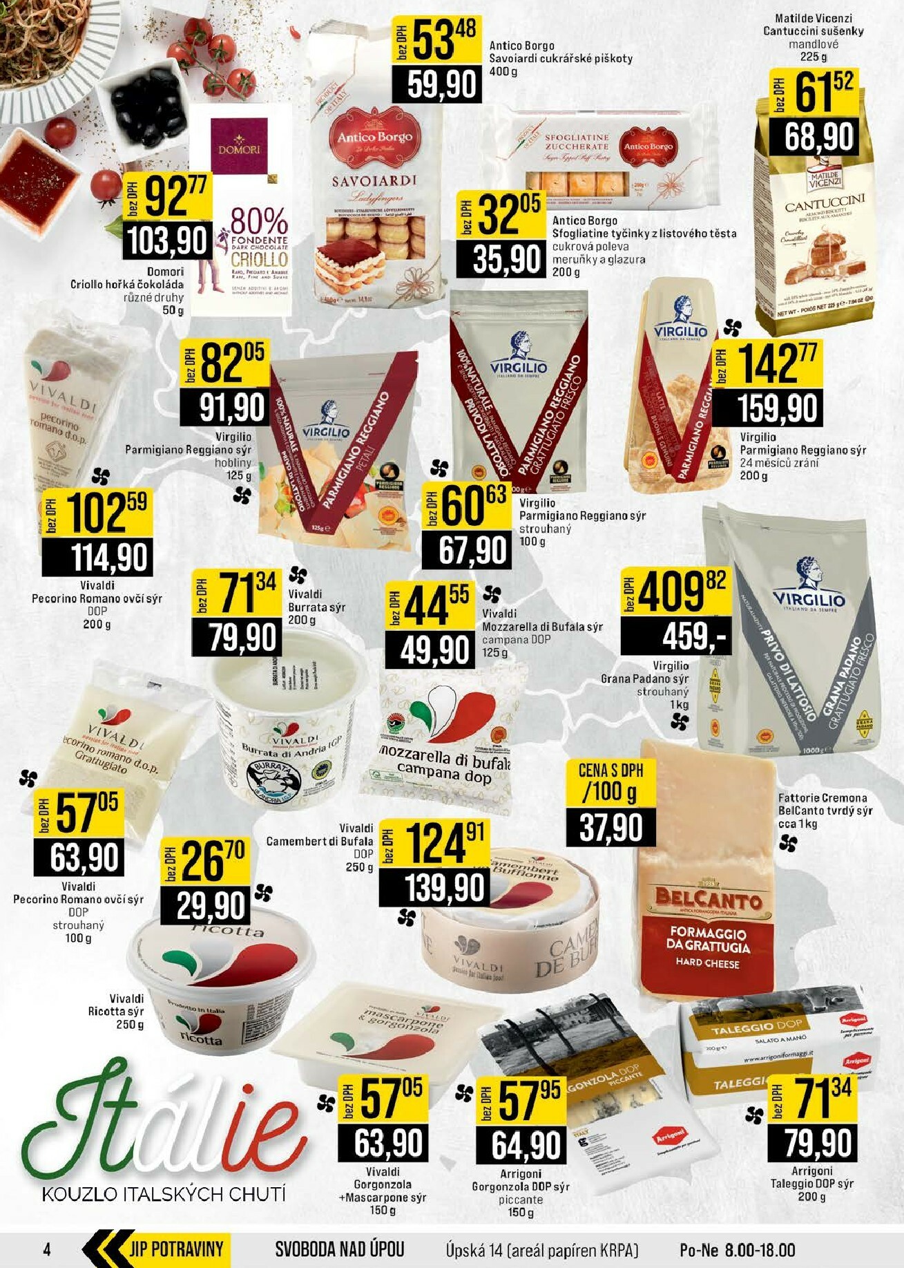 jip - JIP - Brno, Ostrava - Hrabová, Praha - Bořanovice, Jilemnice, Karlovy Vary, Olomouc, Pardubice, Zlín, Polička leták platný od středy 18.02.2026 do úterý 24.02.2026 - page: 4