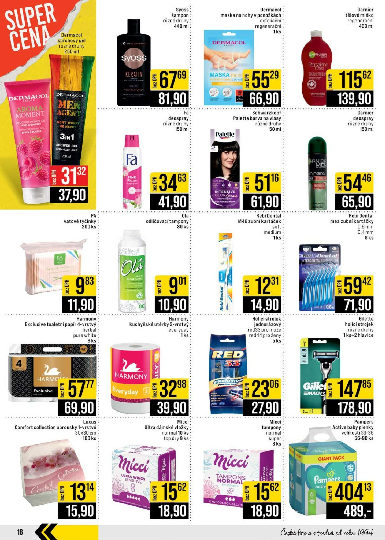 jip - JIP - Brno, Ostrava - Hrabová, Praha - Bořanovice, Jilemnice, Karlovy Vary, Olomouc, Pardubice, Zlín, Polička leták platný od středy 18.02.2026 do úterý 24.02.2026 - page: 18