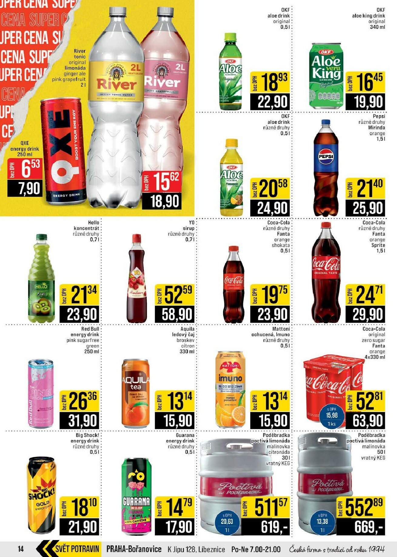 jip - JIP - Brno, Ostrava - Hrabová, Praha - Bořanovice, Jilemnice, Karlovy Vary, Olomouc, Pardubice, Zlín, Polička leták platný od středy 18.02.2026 do úterý 24.02.2026 - page: 14