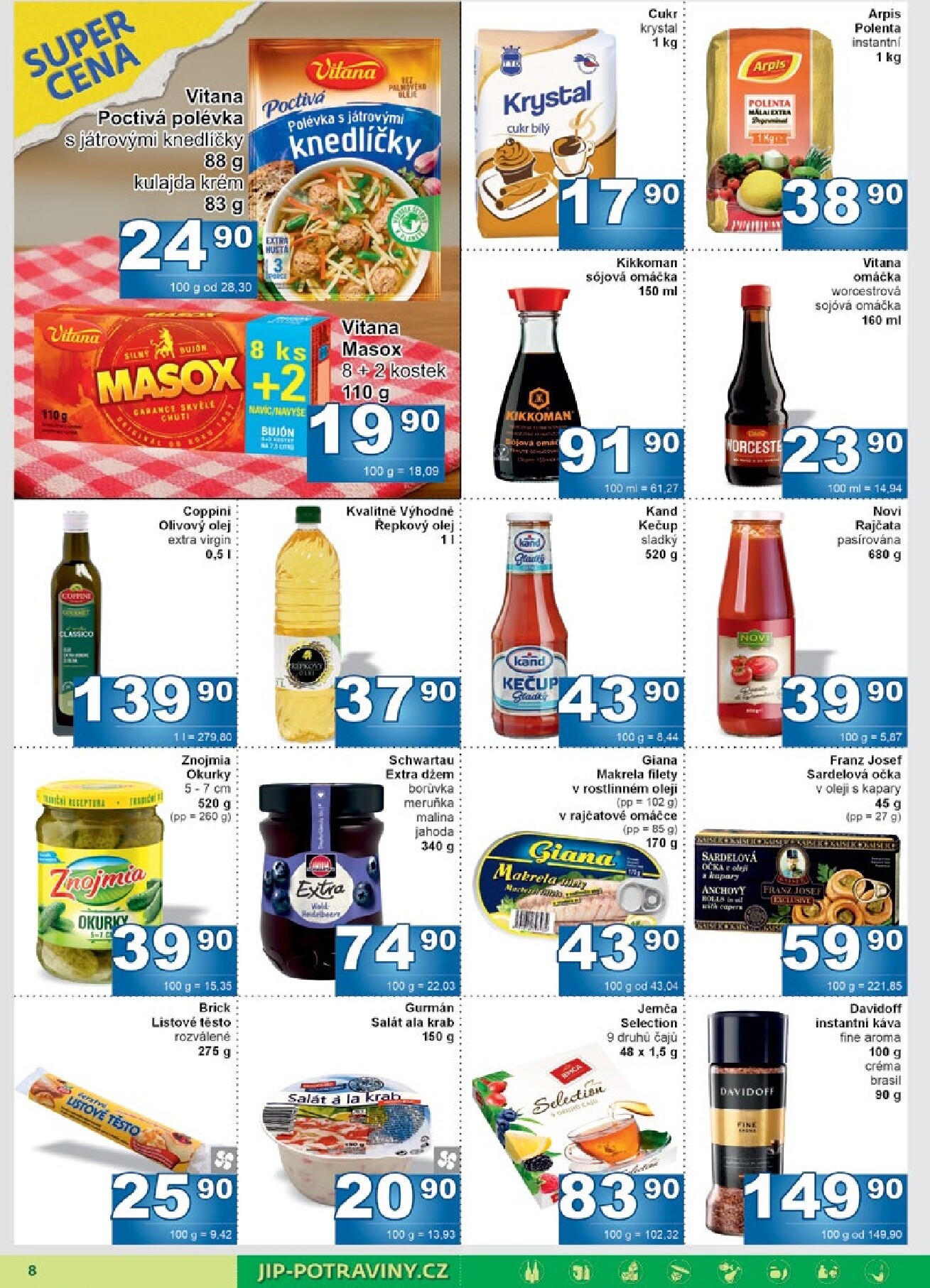 jip - JIP - Maloobchod leták platný od středy 25.02.2026 do neděle 08.03.2026 - page: 8