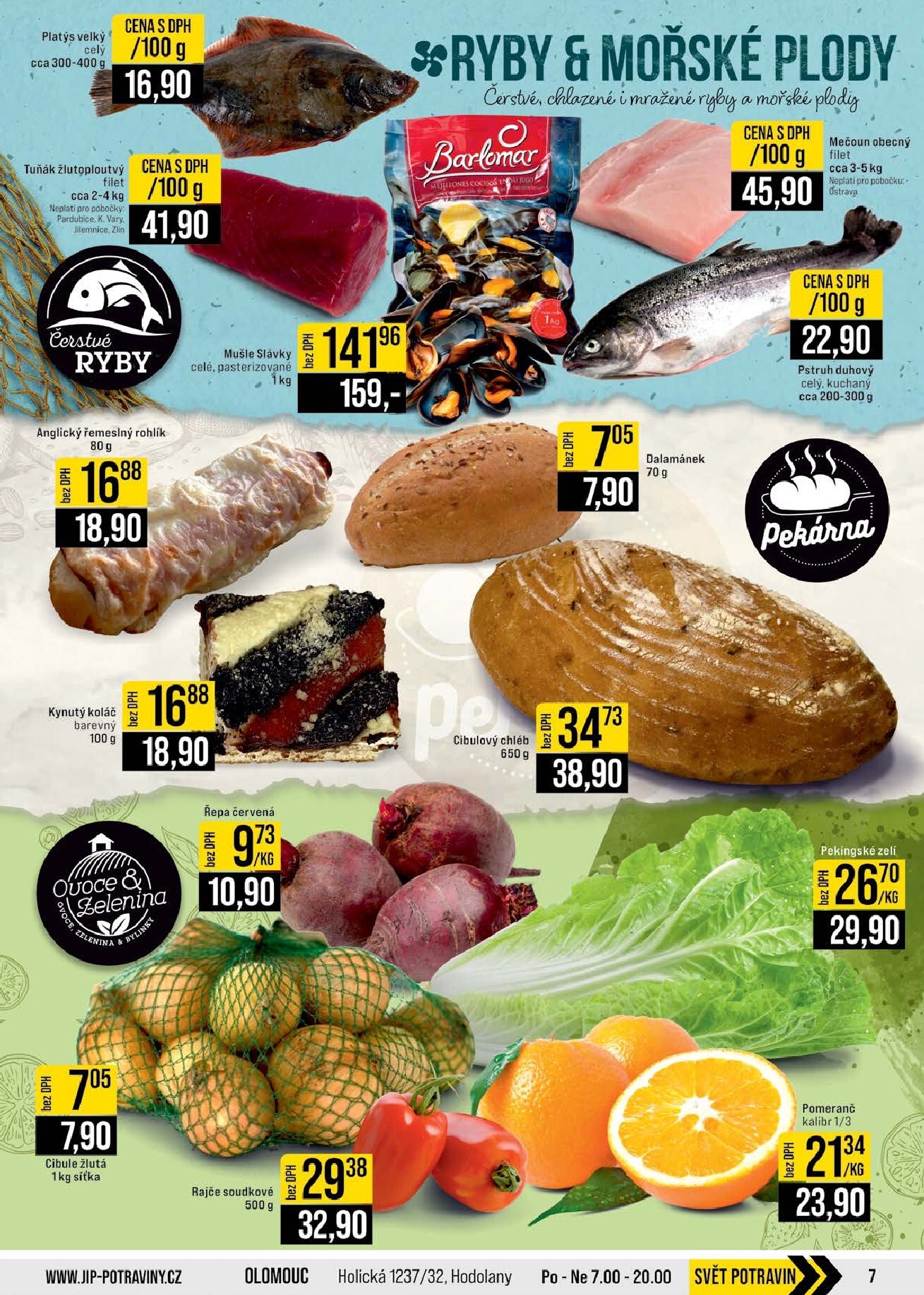 jip - JIP - Brno, Ostrava - Hrabová, Praha - Bořanovice, Jilemnice, Karlovy Vary, Olomouc, Pardubice, Zlín, Polička leták platný od středy 25.02.2026 do úterý 03.03.2026 - page: 7