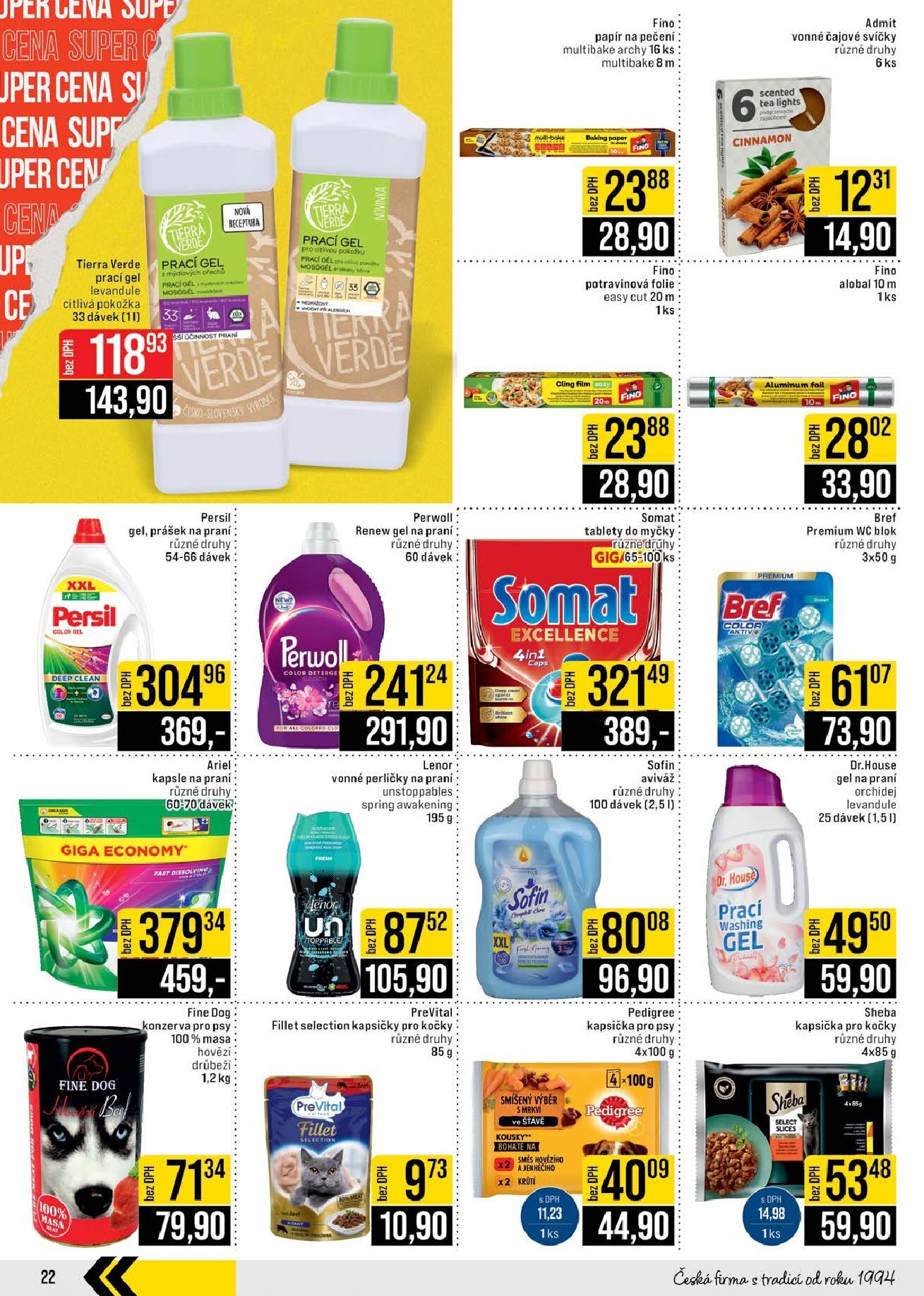 jip - JIP - Brno, Ostrava - Hrabová, Praha - Bořanovice, Jilemnice, Karlovy Vary, Olomouc, Pardubice, Zlín, Polička leták platný od středy 25.02.2026 do úterý 03.03.2026 - page: 22