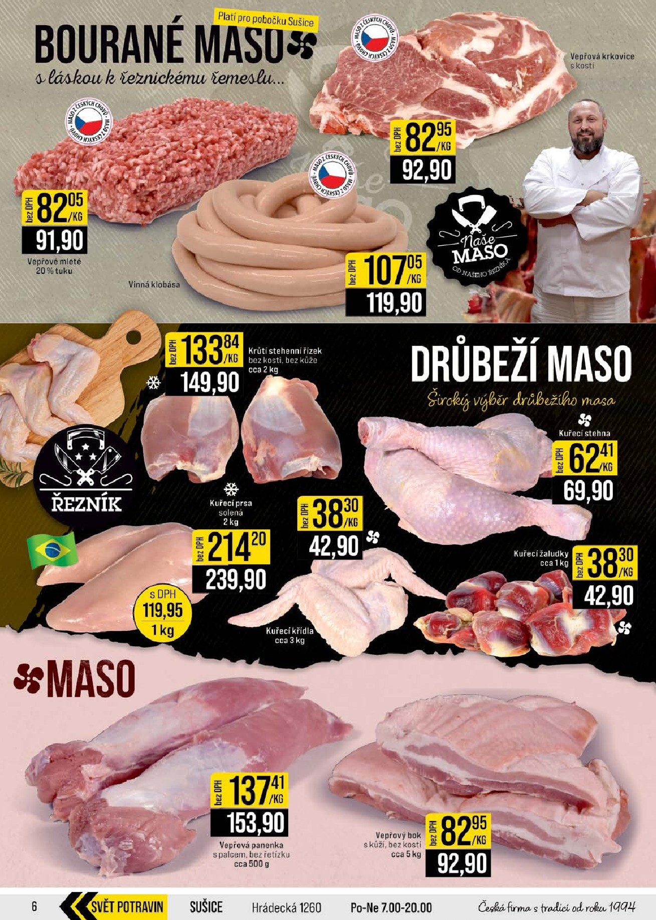 jip - JIP - České Budějovice, Most, Svoboda nad Úpou, Náchod, Sušice leták platný od středy 25.02.2026 do úterý 03.03.2026 - page: 6