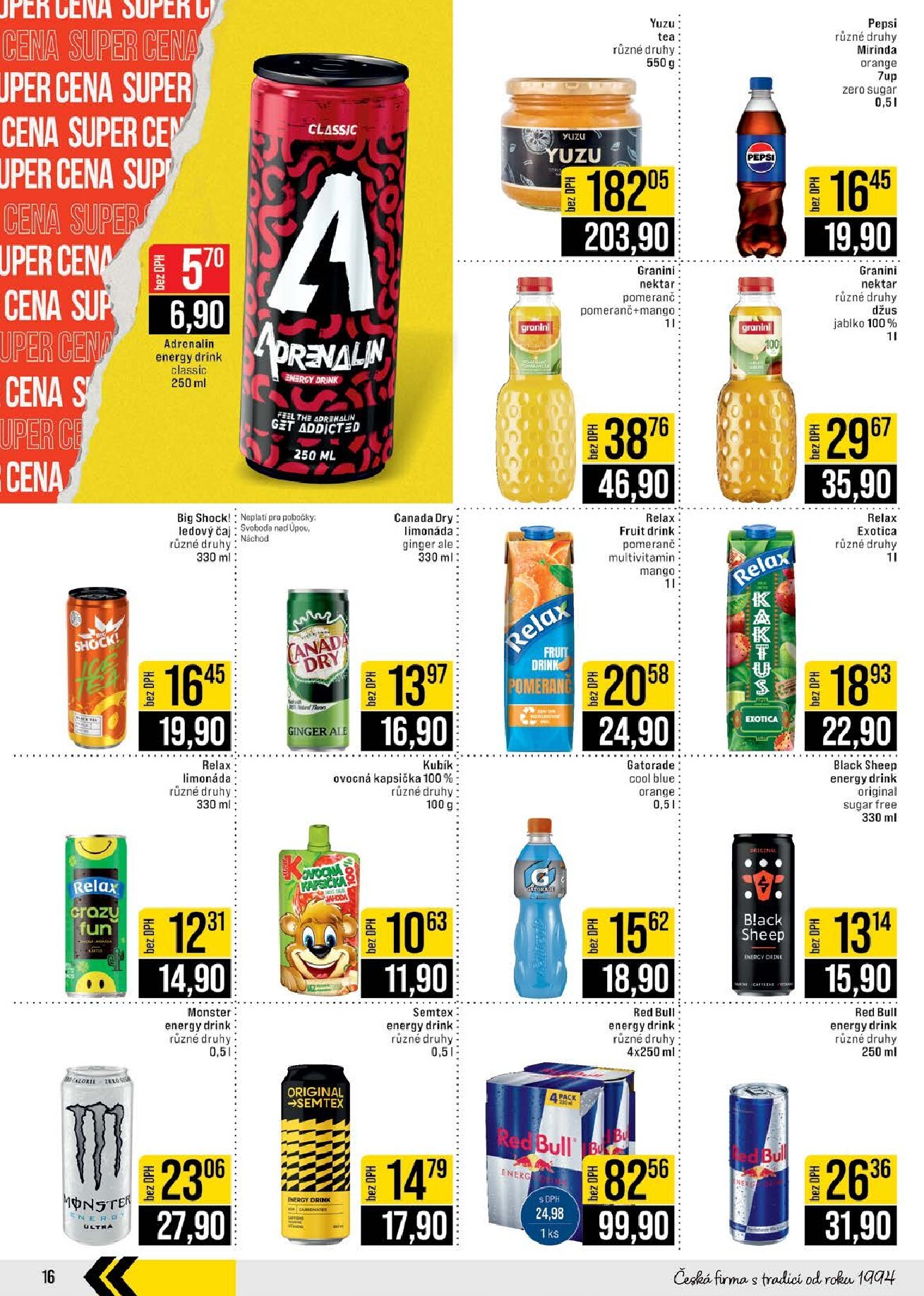 jip - JIP - České Budějovice, Most, Svoboda nad Úpou, Náchod, Sušice leták platný od středy 25.02.2026 do úterý 03.03.2026 - page: 16