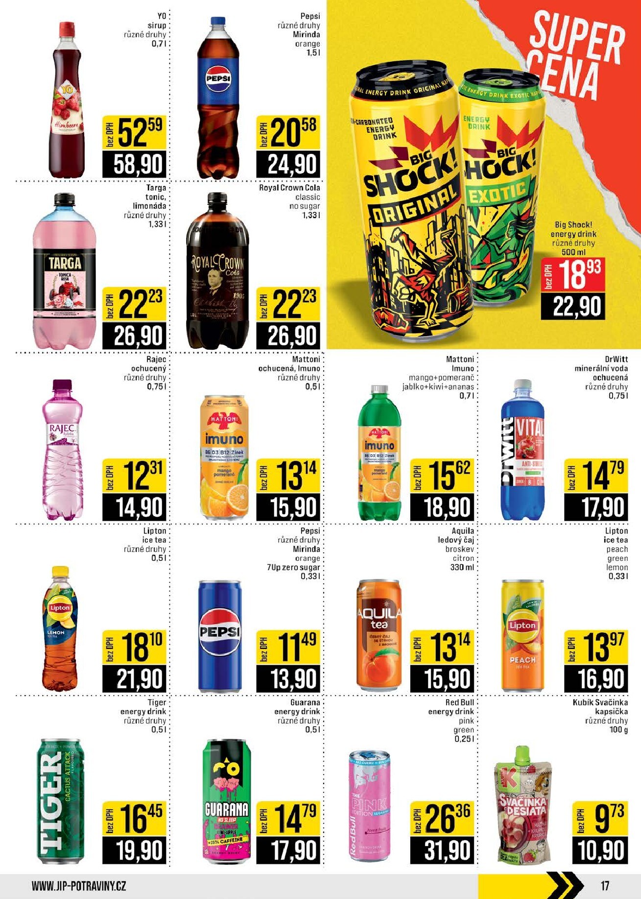 jip - JIP - České Budějovice, Most, Svoboda nad Úpou, Náchod, Sušice leták platný od středy 04.03.2026 do úterý 10.03.2026 - page: 17