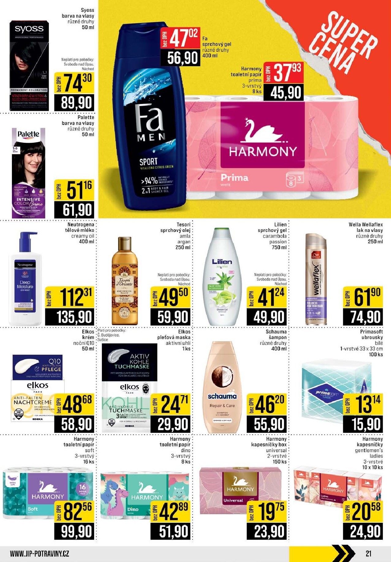 jip - JIP - České Budějovice, Most, Svoboda nad Úpou, Náchod, Sušice leták platný od středy 04.03.2026 do úterý 10.03.2026 - page: 21
