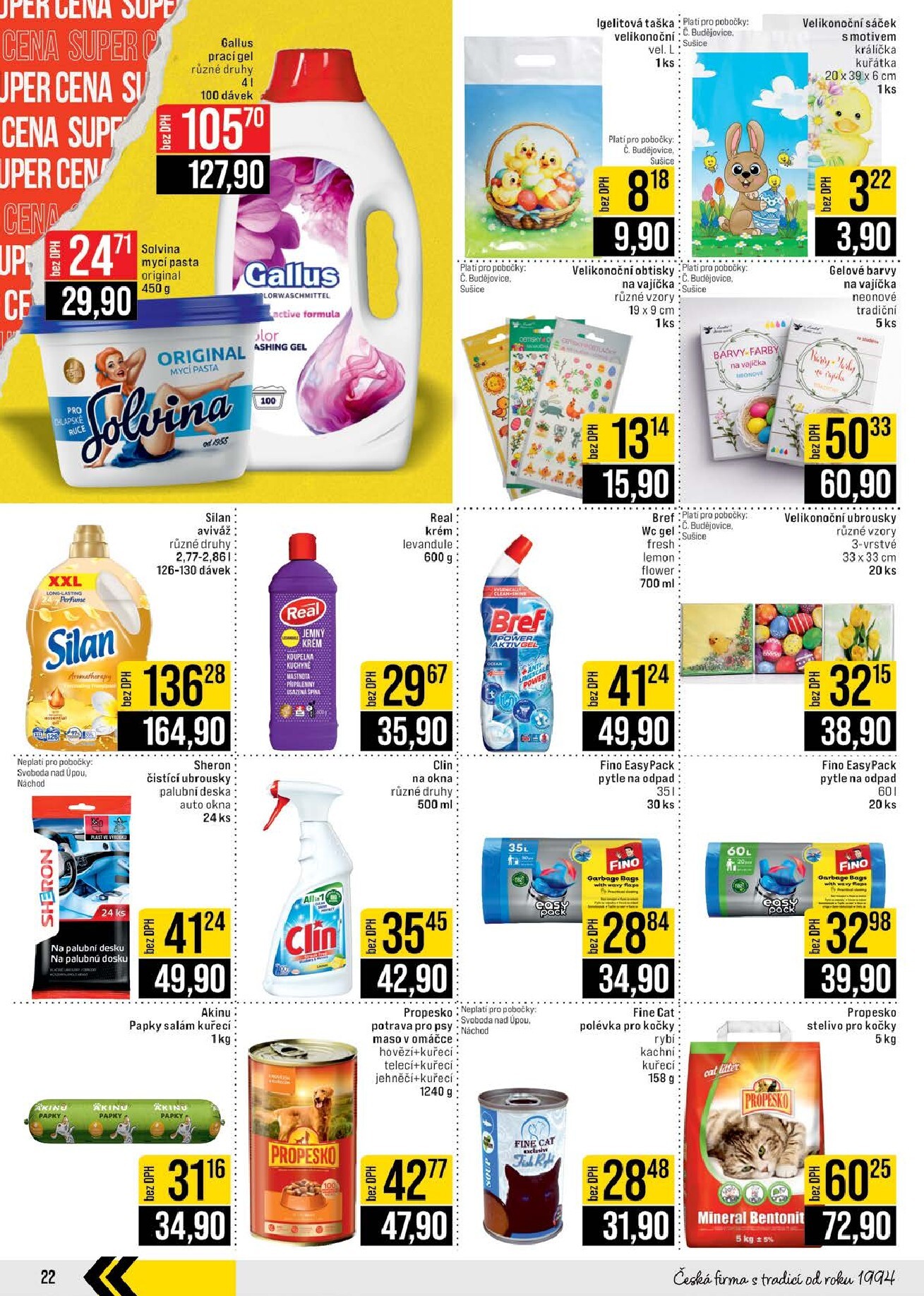 jip - JIP - České Budějovice, Most, Svoboda nad Úpou, Náchod, Sušice leták platný od středy 04.03.2026 do úterý 10.03.2026 - page: 22