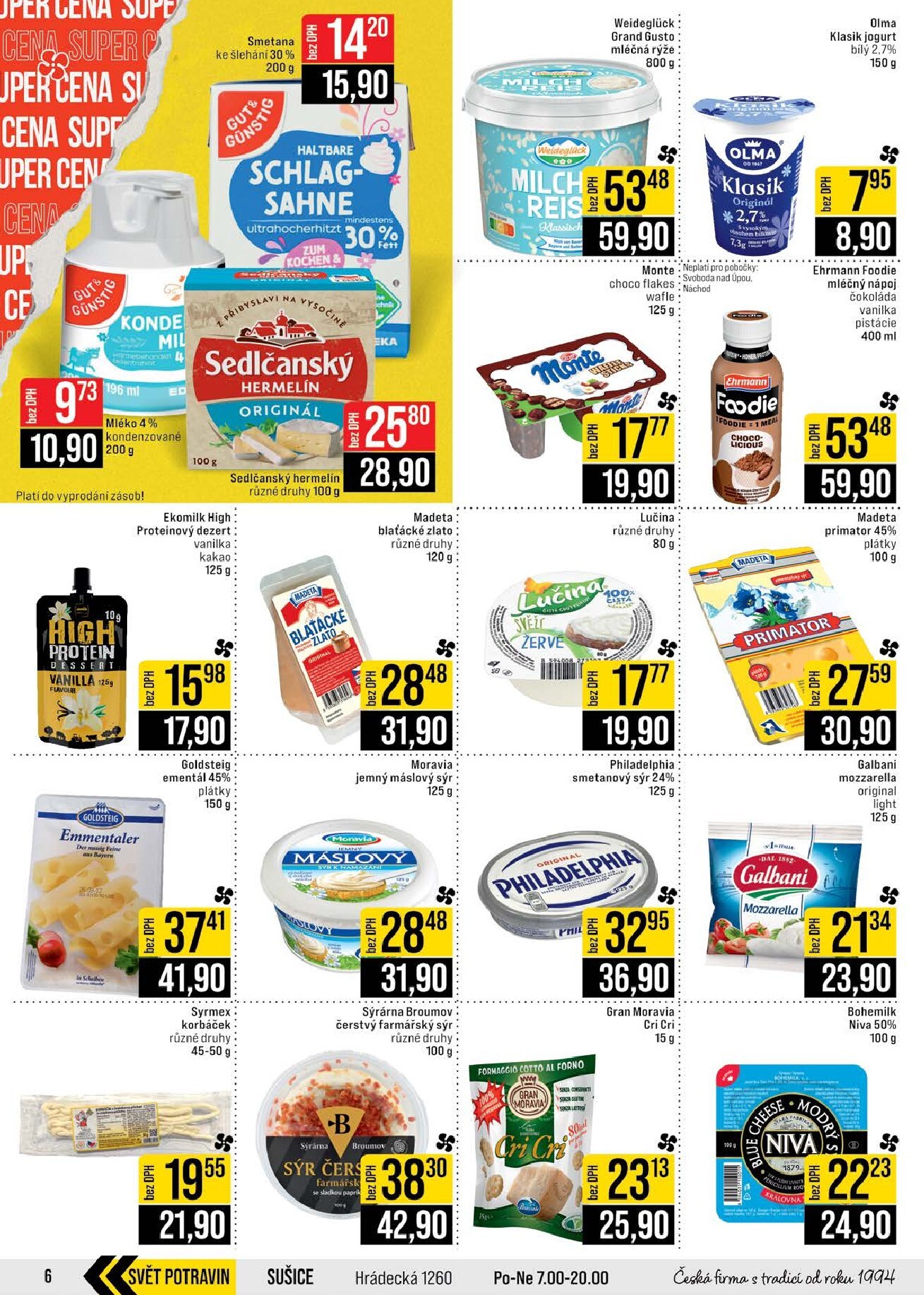 jip - JIP - České Budějovice, Most, Svoboda nad Úpou, Náchod, Sušice leták platný od středy 04.03.2026 do úterý 10.03.2026 - page: 6