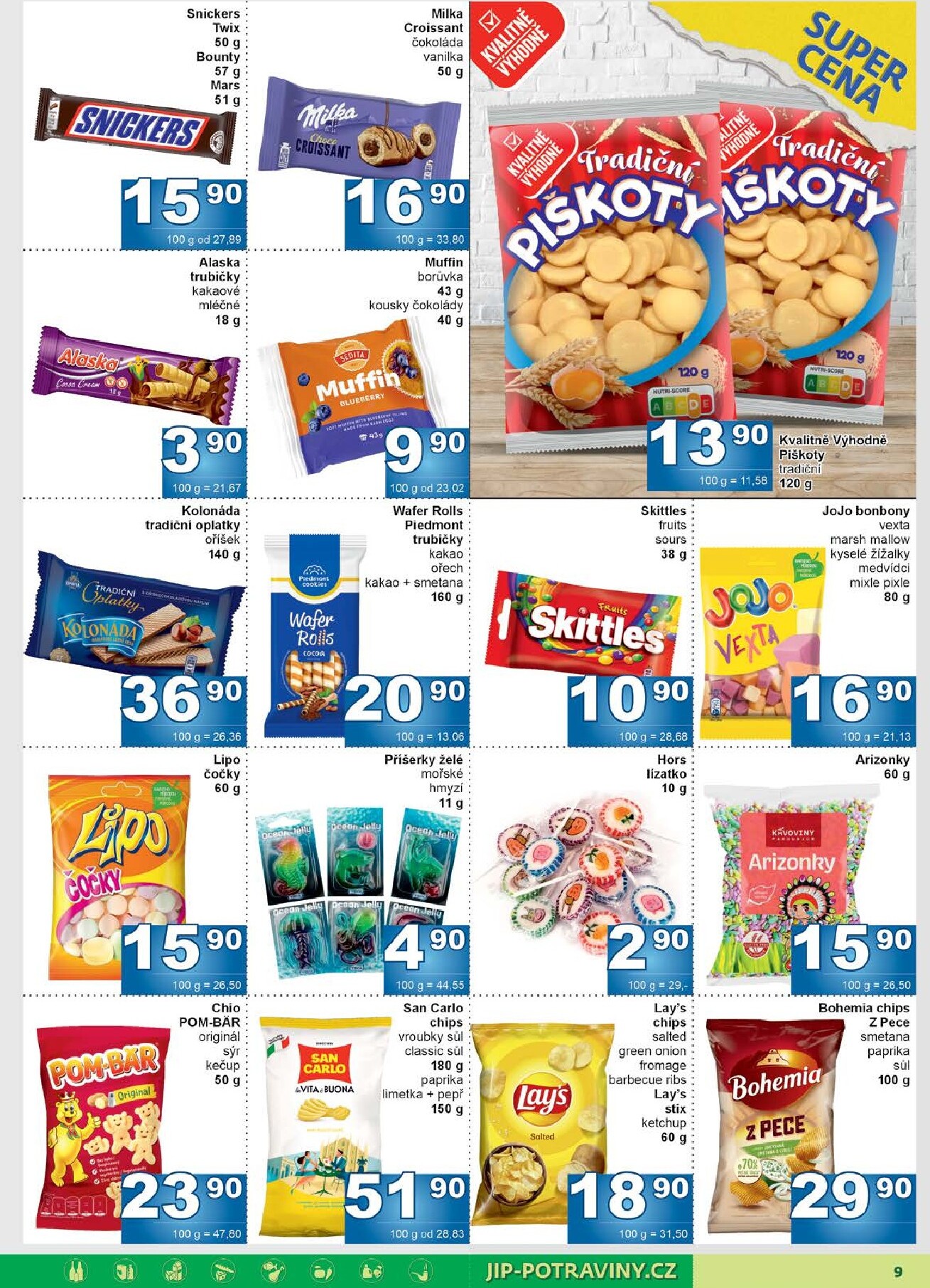jip - JIP - Maloobchod leták platný od středy 11.03.2026 do neděle 22.03.2026 - page: 9