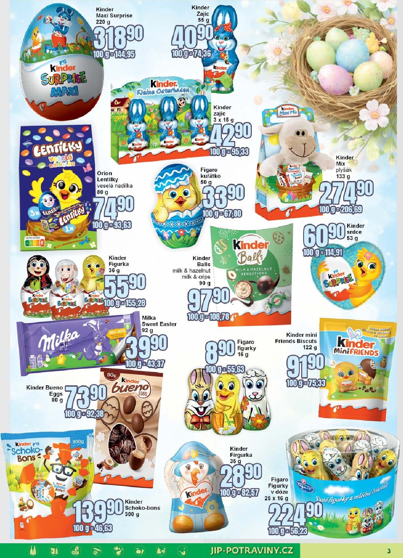 jip - JIP - Maloobchod leták platný od středy 11.03.2026 do neděle 22.03.2026 - page: 3