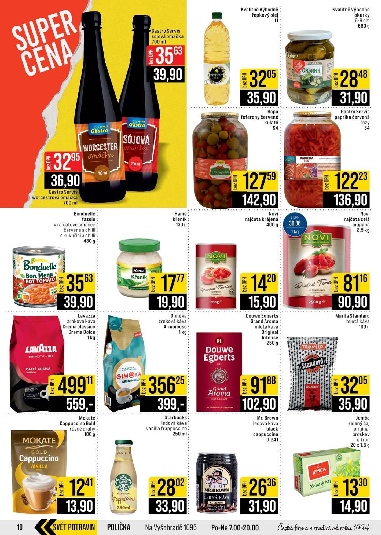 jip - JIP - Brno, Ostrava - Hrabová, Praha - Bořanovice, Jilemnice, Karlovy Vary, Olomouc, Pardubice, Zlín, Polička leták platný od středy 11.03.2026 do úterý 17.03.2026 - page: 10