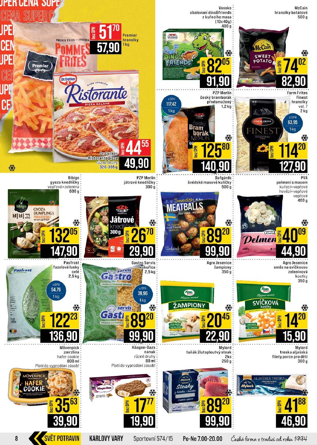 jip - JIP - Brno, Ostrava - Hrabová, Praha - Bořanovice, Jilemnice, Karlovy Vary, Olomouc, Pardubice, Zlín, Polička leták platný od středy 11.03.2026 do úterý 17.03.2026 - page: 8