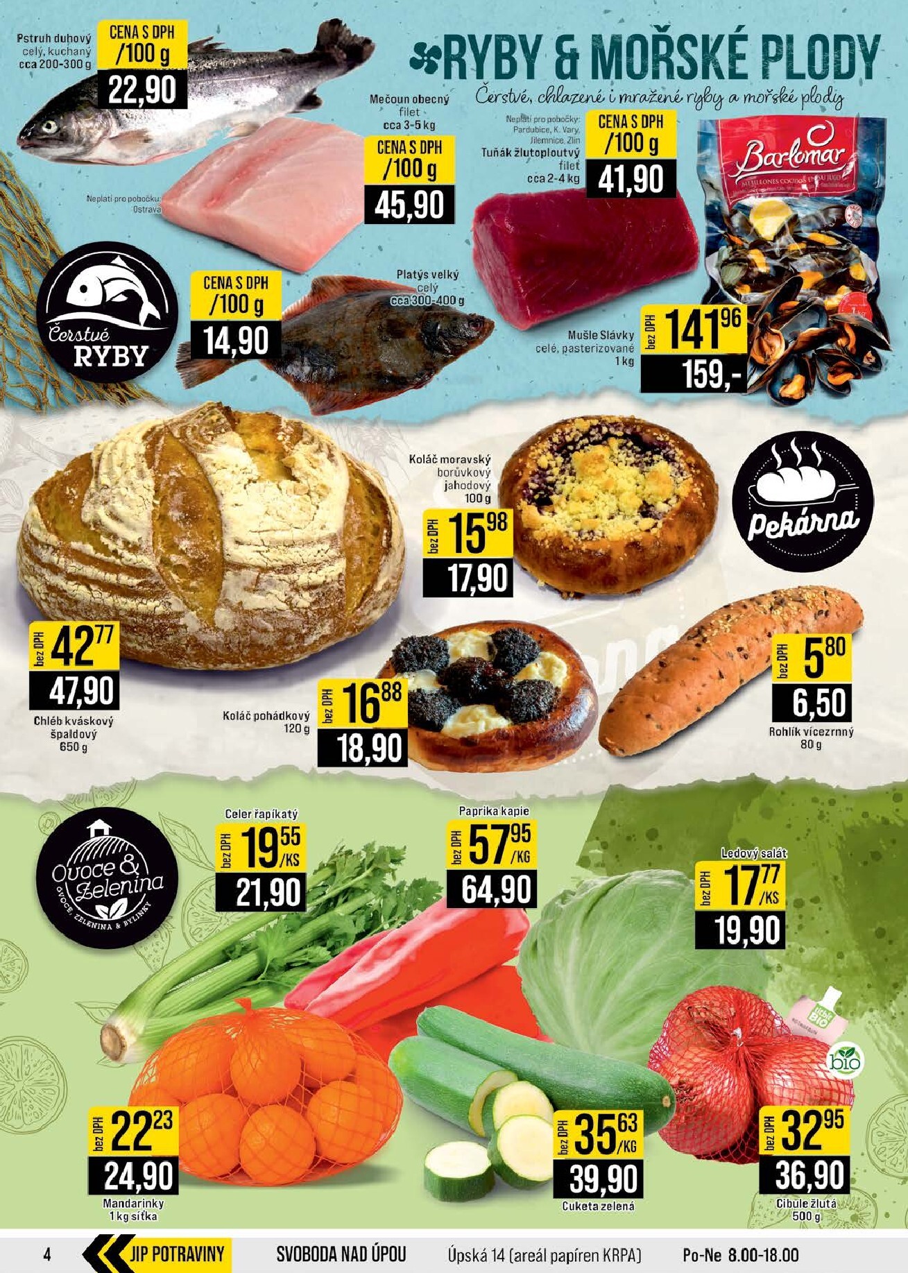 jip - JIP - Brno, Ostrava - Hrabová, Praha - Bořanovice, Jilemnice, Karlovy Vary, Olomouc, Pardubice, Zlín, Polička leták platný od středy 11.03.2026 do úterý 17.03.2026 - page: 4