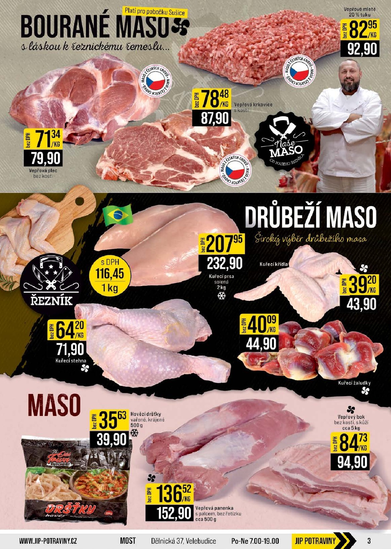 jip - JIP - České Budějovice, Most, Svoboda nad Úpou, Náchod, Sušice leták platný od středy 11.03.2026 do úterý 17.03.2026 - page: 3