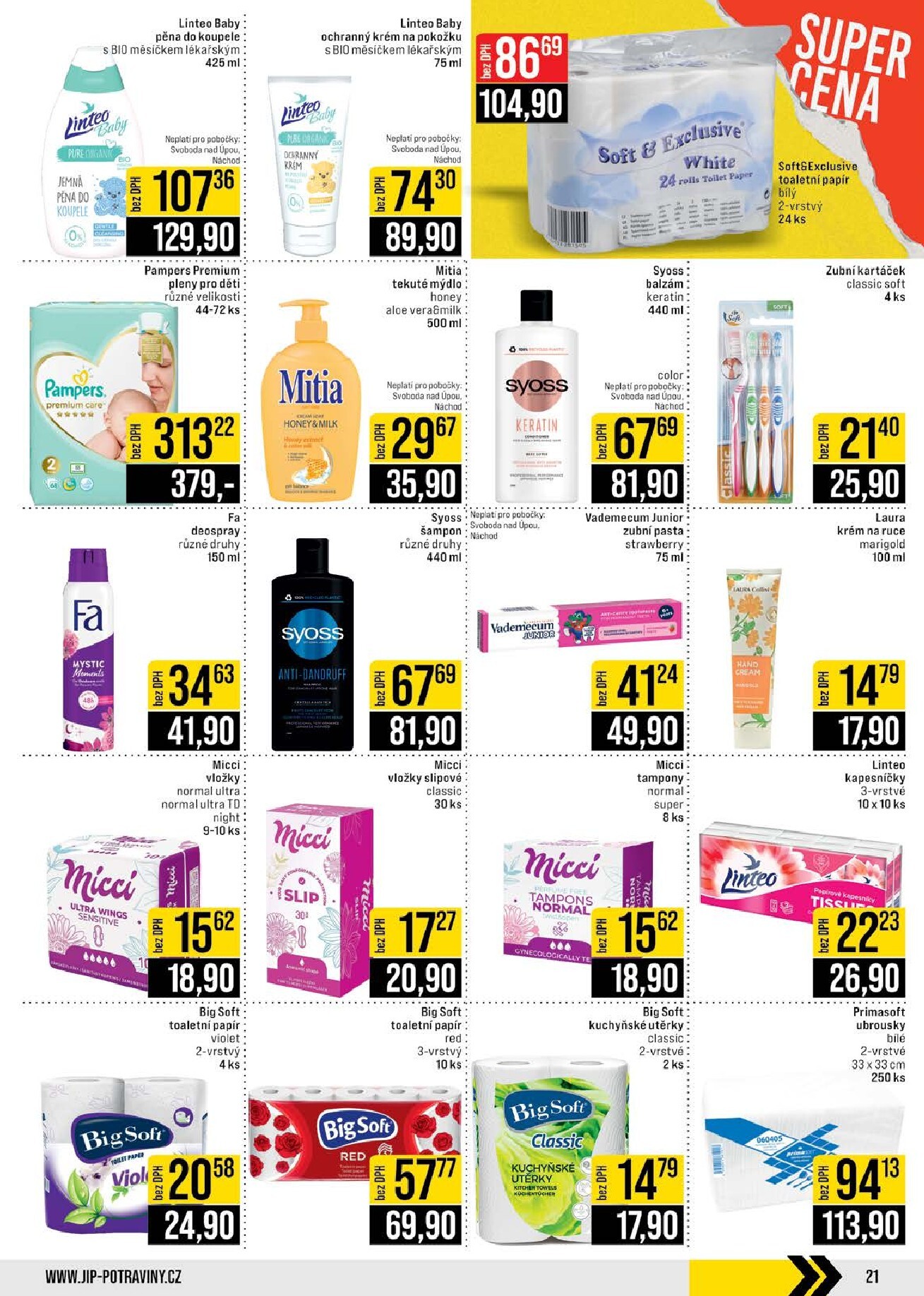 jip - JIP - České Budějovice, Most, Svoboda nad Úpou, Náchod, Sušice leták platný od středy 11.03.2026 do úterý 17.03.2026 - page: 21