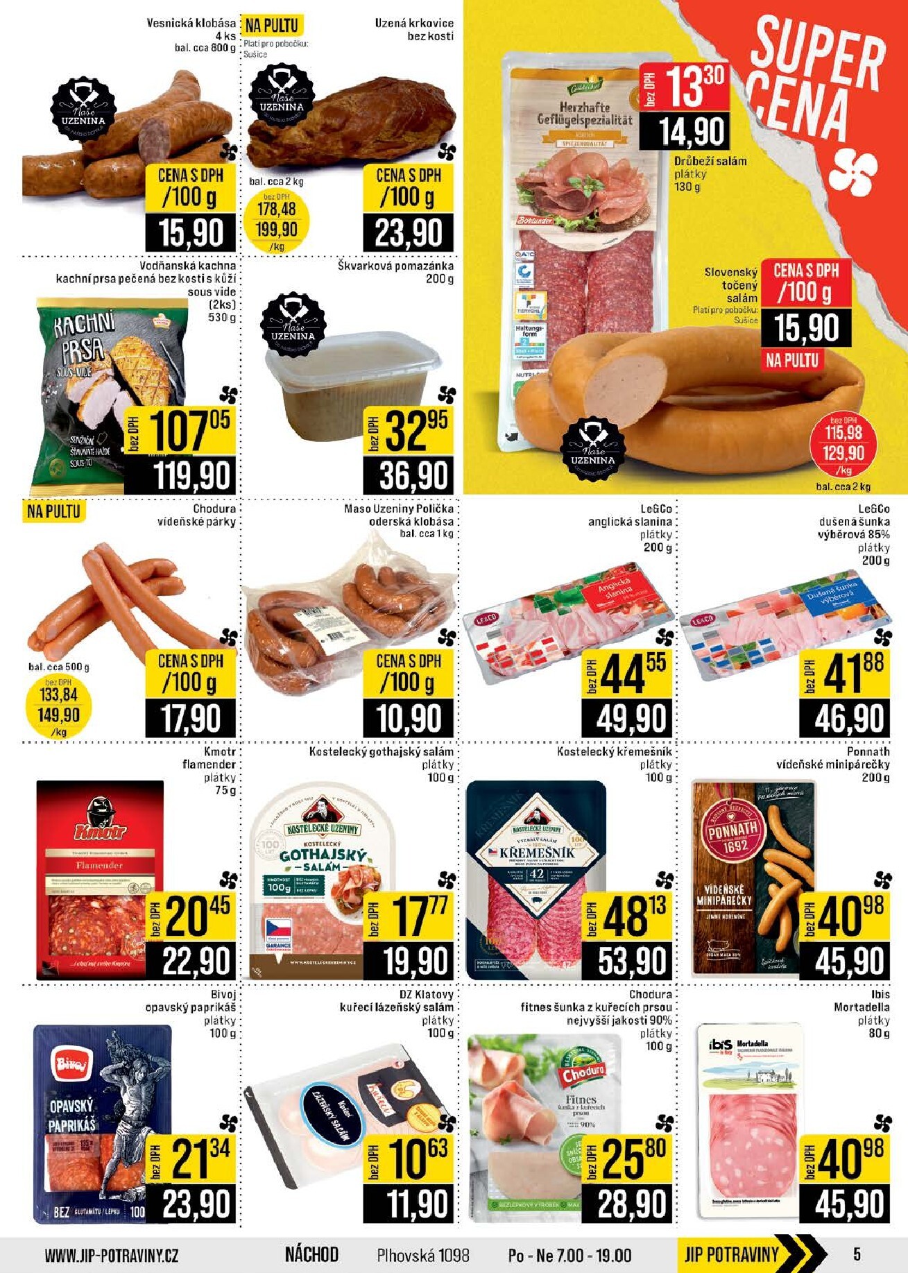 jip - JIP - České Budějovice, Most, Svoboda nad Úpou, Náchod, Sušice leták platný od středy 11.03.2026 do úterý 17.03.2026 - page: 5