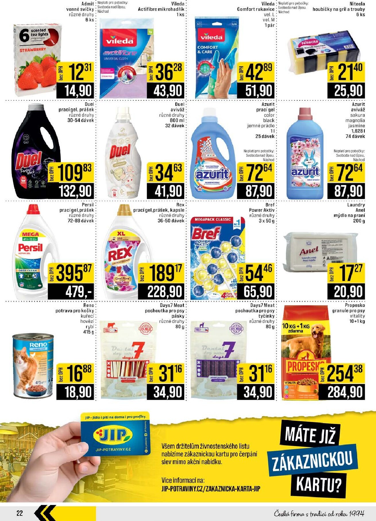 jip - JIP - České Budějovice, Most, Svoboda nad Úpou, Náchod, Sušice leták platný od středy 11.03.2026 do úterý 17.03.2026 - page: 22