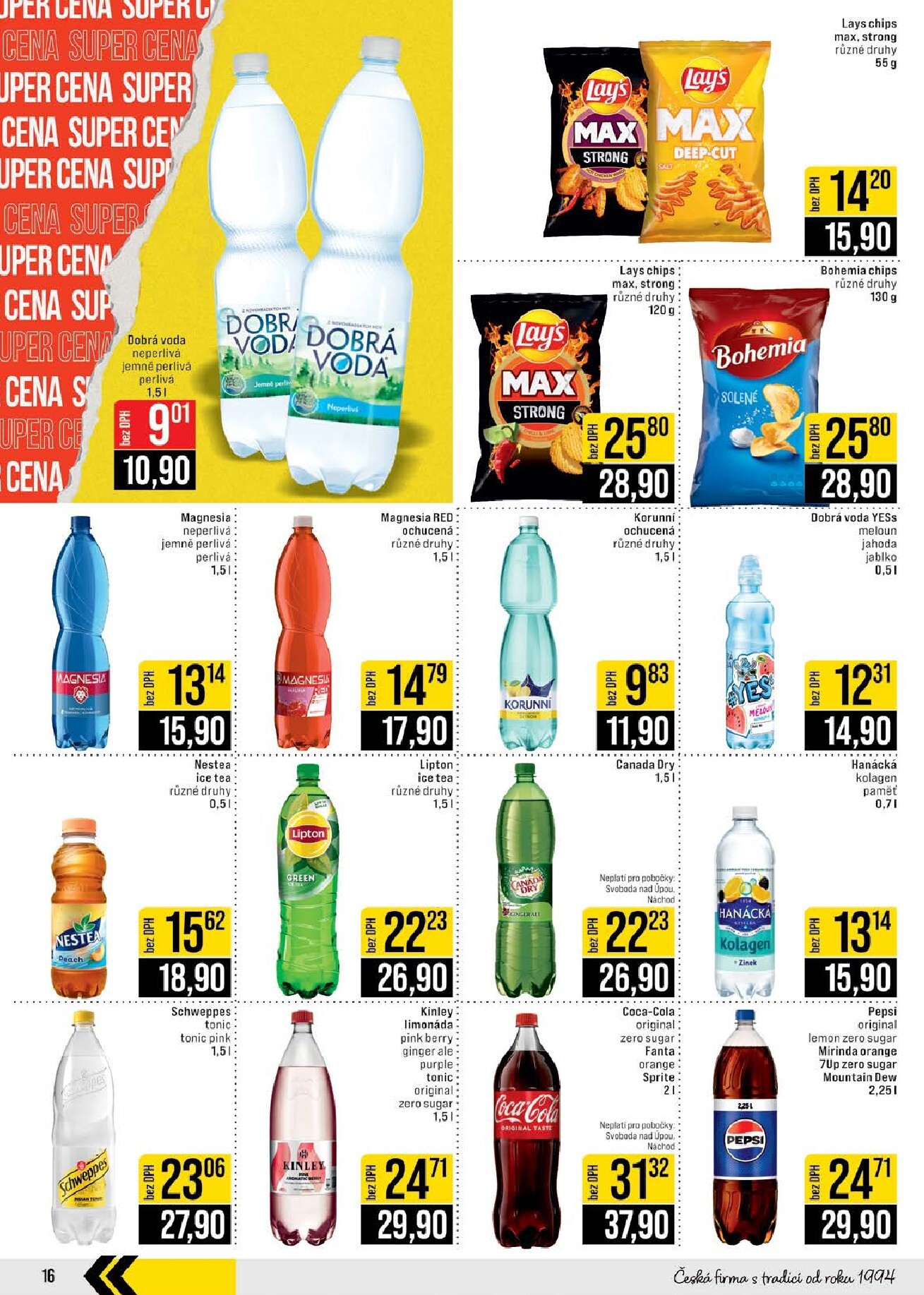 jip - JIP - České Budějovice, Most, Svoboda nad Úpou, Náchod, Sušice leták platný od středy 11.03.2026 do úterý 17.03.2026 - page: 16