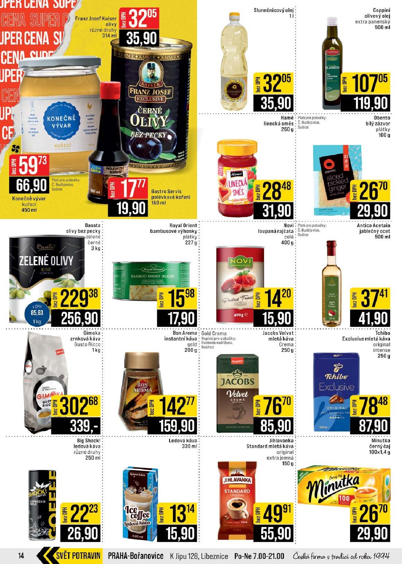 jip - JIP - České Budějovice, Most, Svoboda nad Úpou, Náchod, Sušice leták platný od středy 18.03.2026 do úterý 24.03.2026 - page: 14