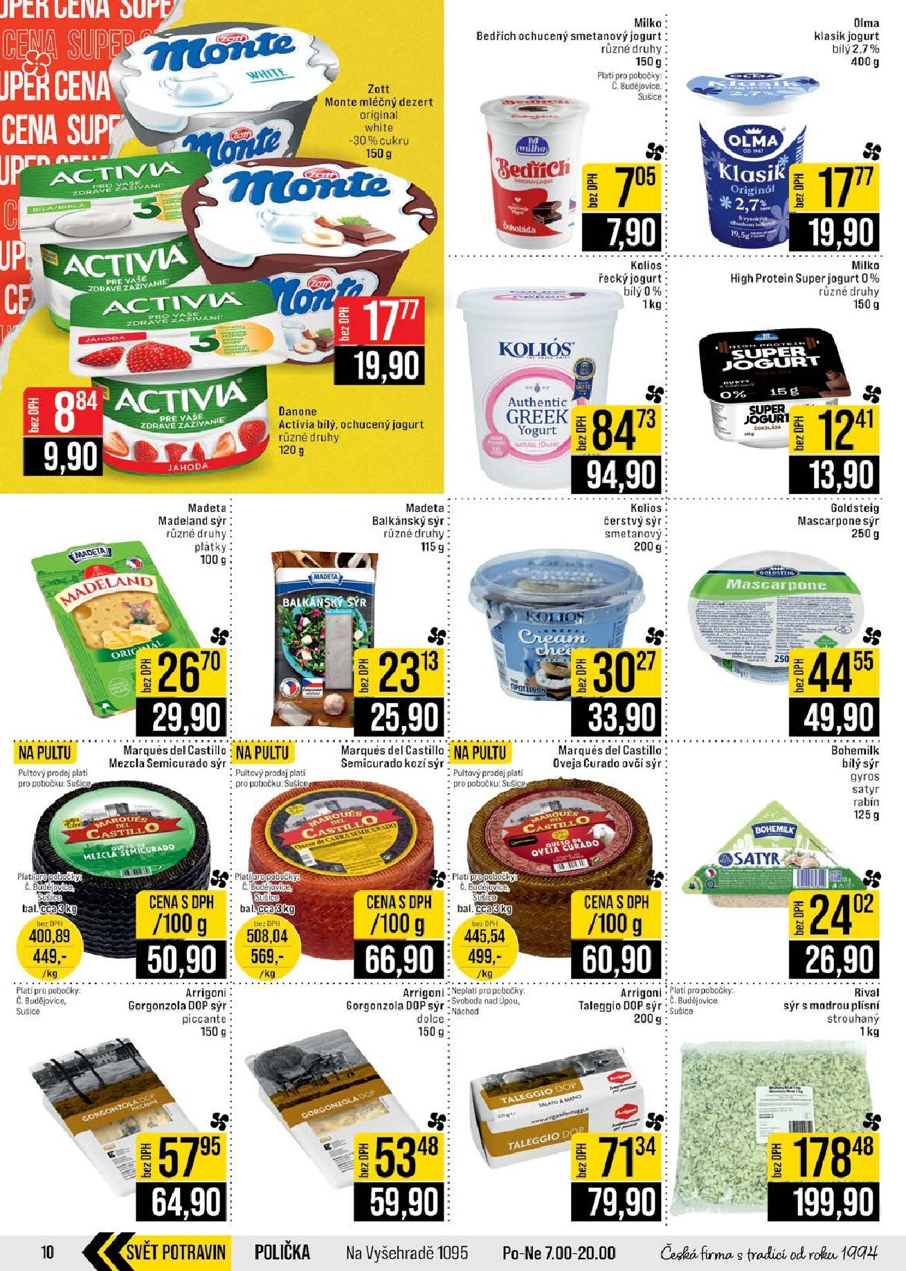 jip - JIP - České Budějovice, Most, Svoboda nad Úpou, Náchod, Sušice leták platný od středy 18.03.2026 do úterý 24.03.2026 - page: 10