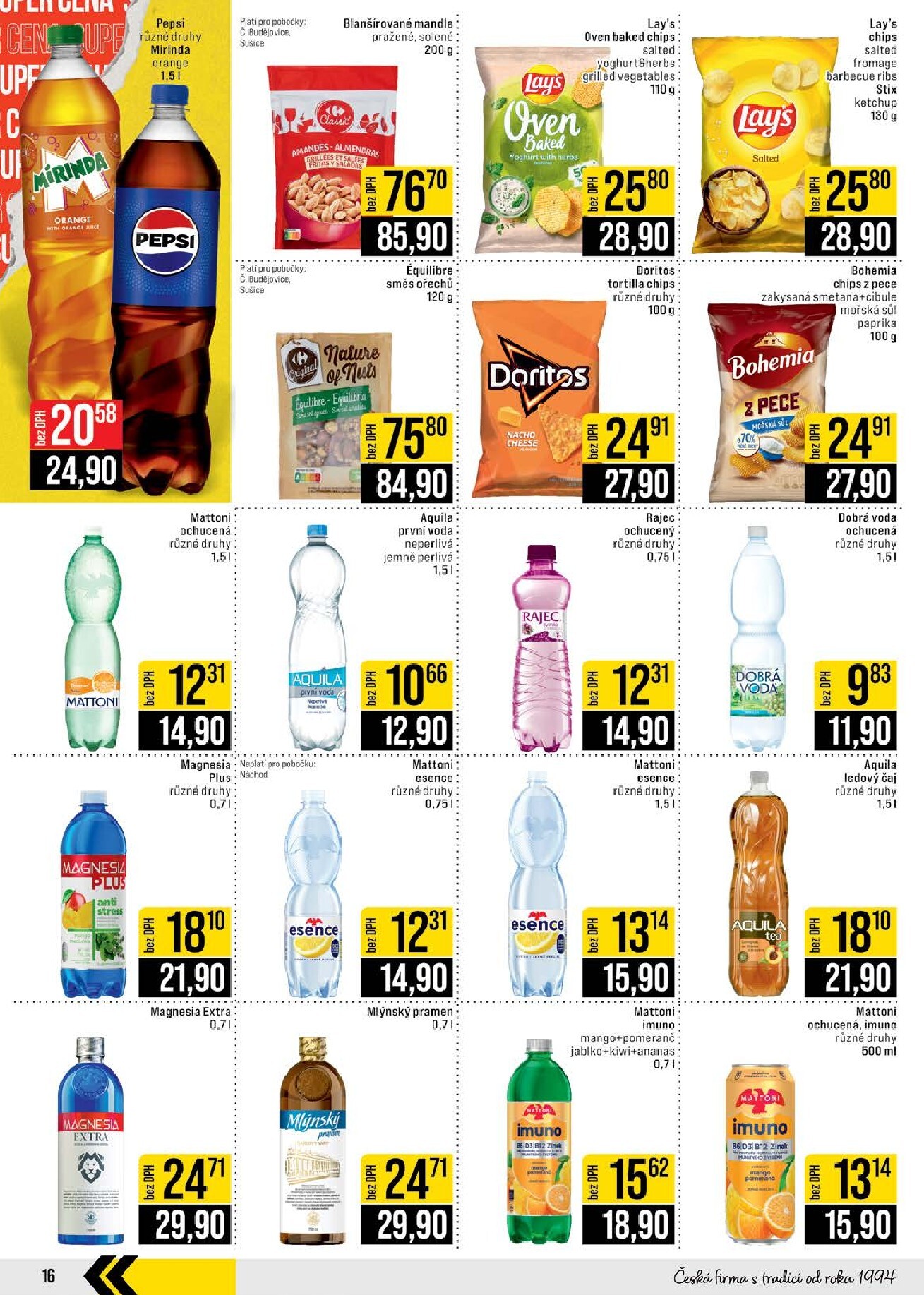 jip - JIP - České Budějovice, Most, Svoboda nad Úpou, Náchod, Sušice leták platný od středy 18.03.2026 do úterý 24.03.2026 - page: 16