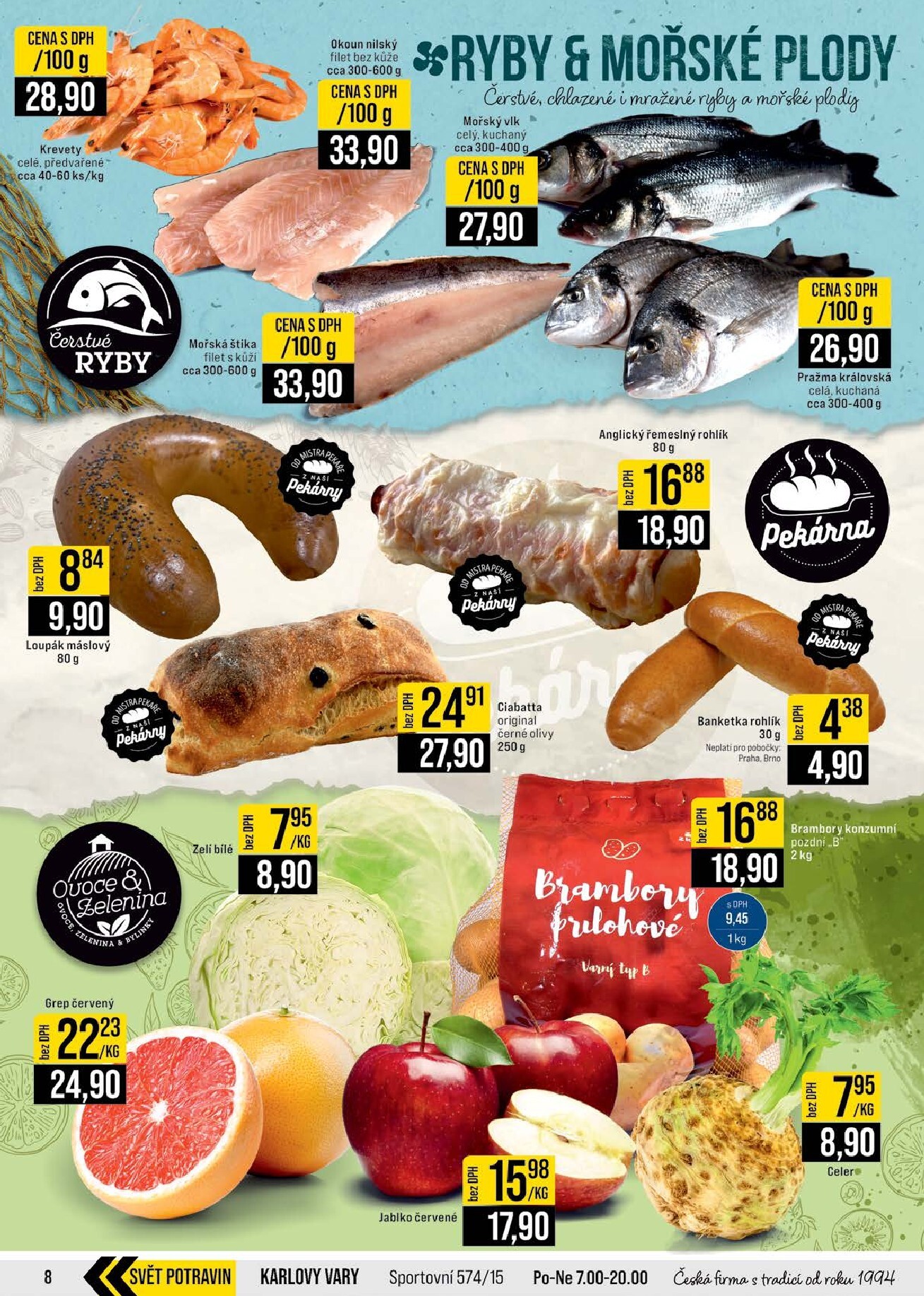 jip - JIP - Brno, Ostrava - Hrabová, Praha - Bořanovice, Jilemnice, Karlovy Vary, Olomouc, Pardubice, Zlín, Polička leták platný od středy 18.03.2026 do úterý 24.03.2026 - page: 8