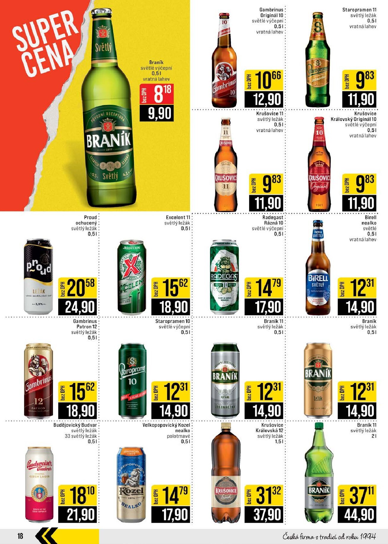 jip - JIP - Brno, Ostrava - Hrabová, Praha - Bořanovice, Jilemnice, Karlovy Vary, Olomouc, Pardubice, Zlín, Polička leták platný od středy 18.03.2026 do úterý 24.03.2026 - page: 18