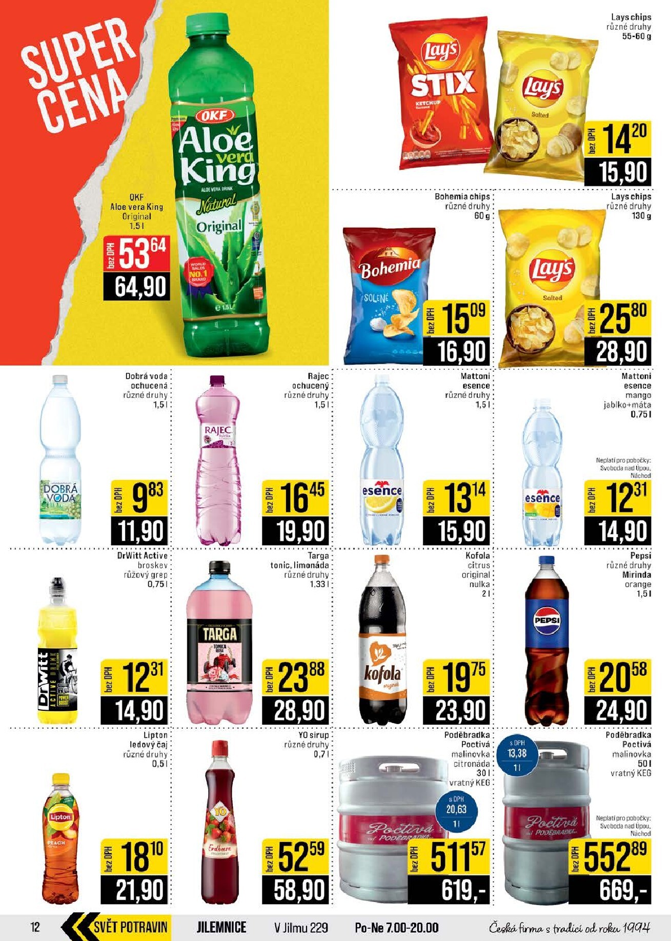 jip - Budoucí JIP - České Budějovice, Most, Svoboda nad Úpou, Náchod, Sušice leták platný od středy 15.04.2026 do úterý 21.04.2026 - page: 12