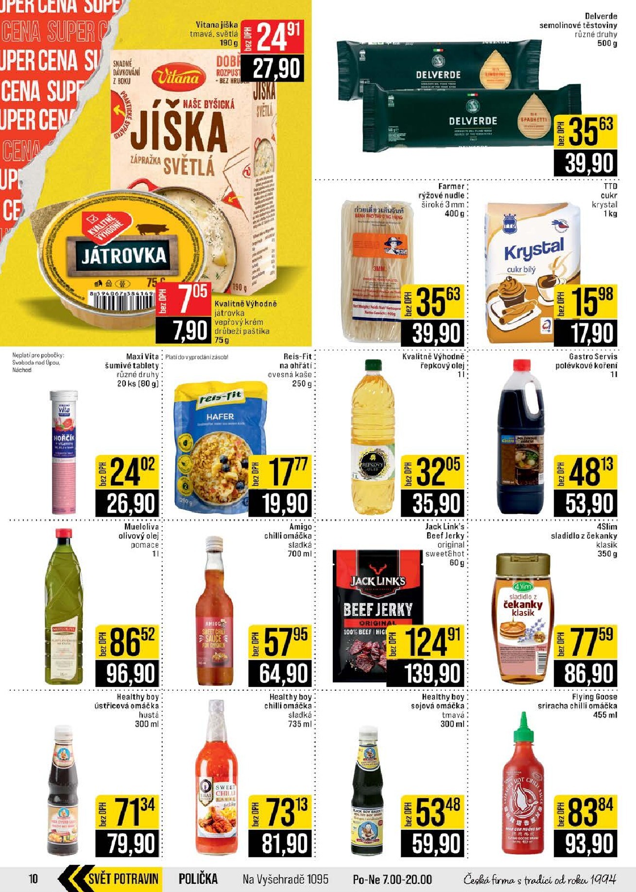 jip - JIP - České Budějovice, Most, Svoboda nad Úpou, Náchod, Sušice leták na příští týden od středy 22.04.2026 do úterý 28.04.2026 - page: 10