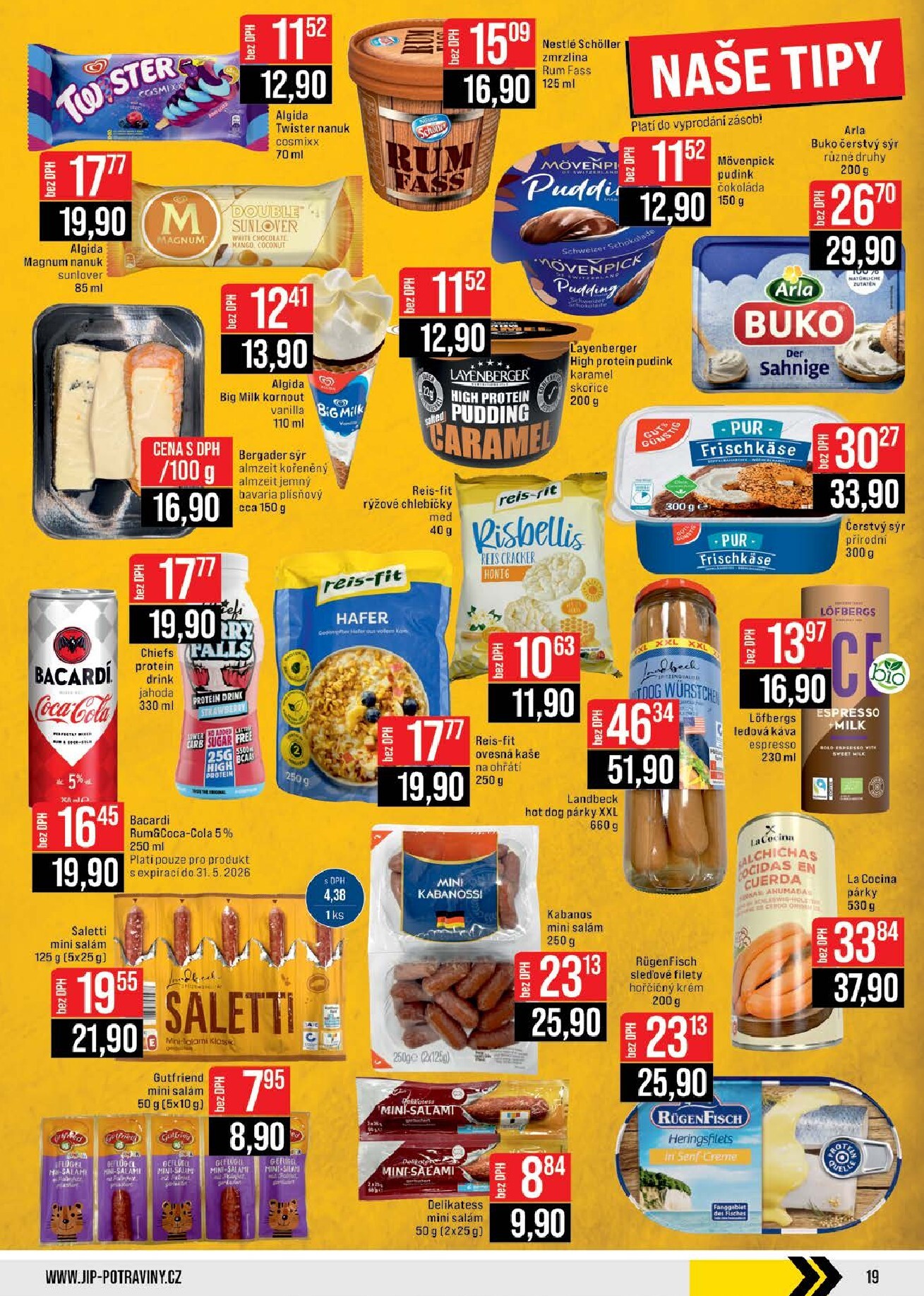 jip - JIP - Svět potravin leták na příští týden od středy 13.05.2026 do úterý 19.05.2026 - page: 19