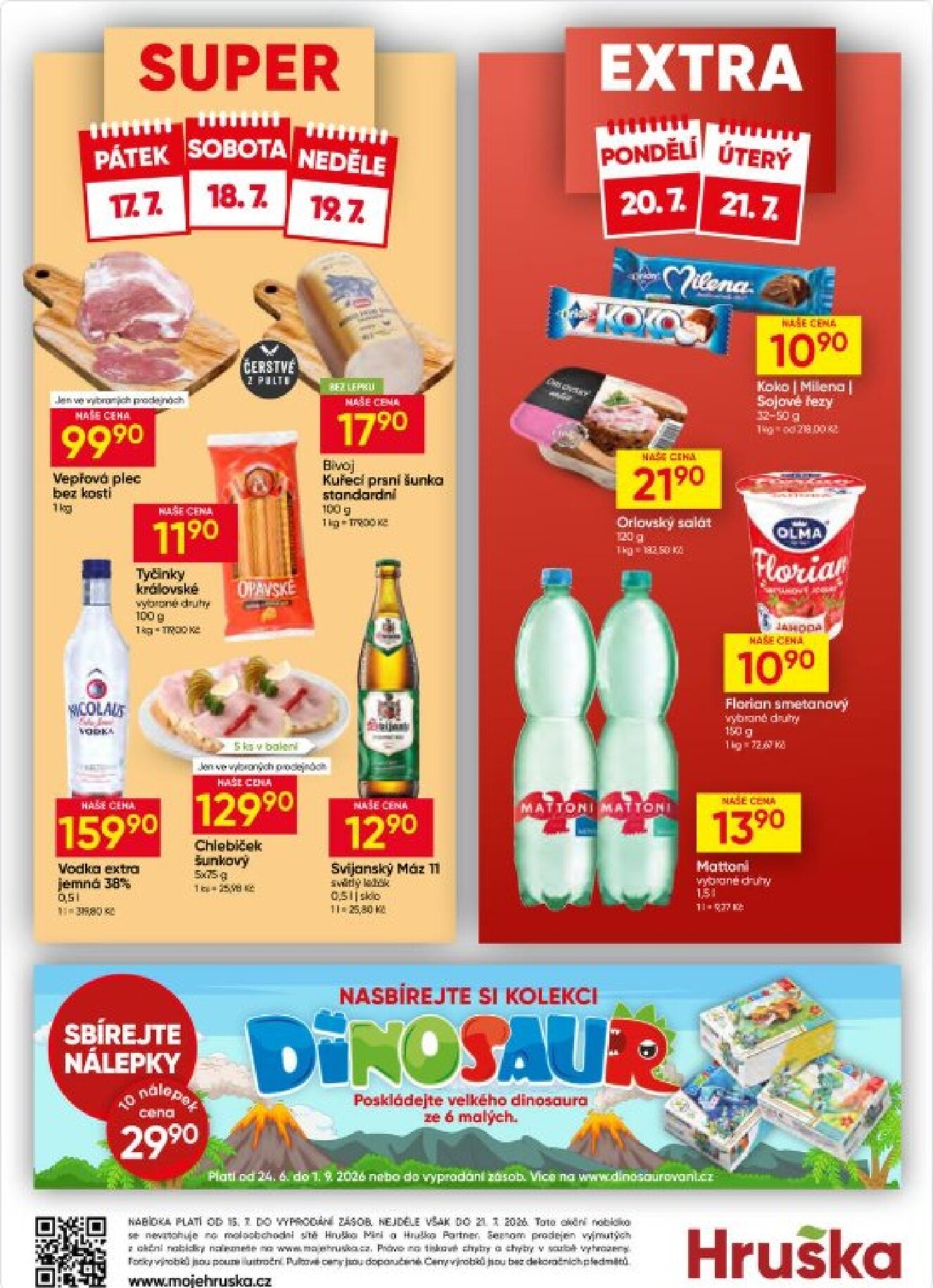 hruska - Aktuální Hruška leták platný od středy 15.07.2026 do úterý 21.07.2026 - page: 12
