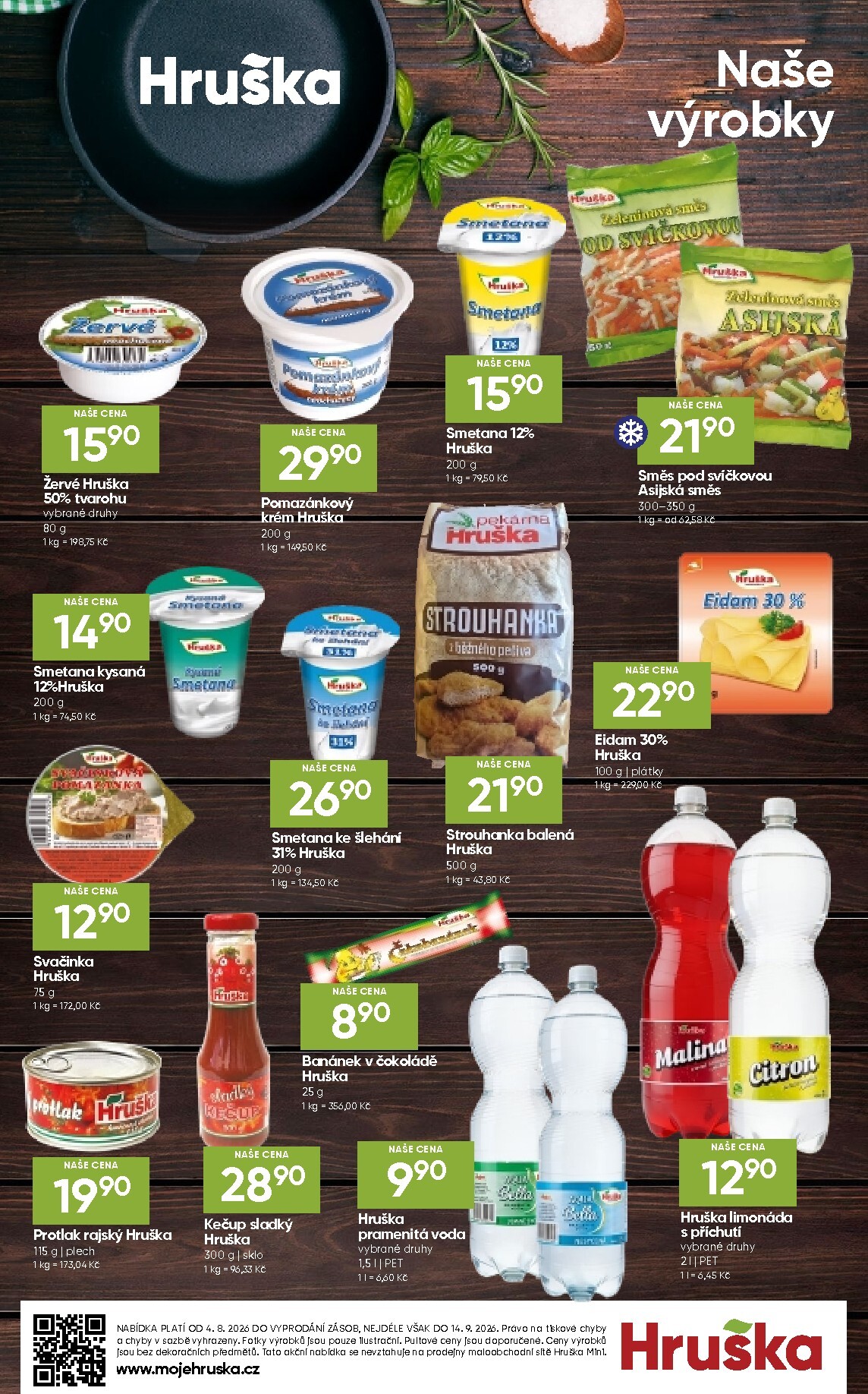 hruska - Aktuální Hruška katalog leták platný od úterý 04.08.2026 do pondělí 14.09.2026 - page: 12