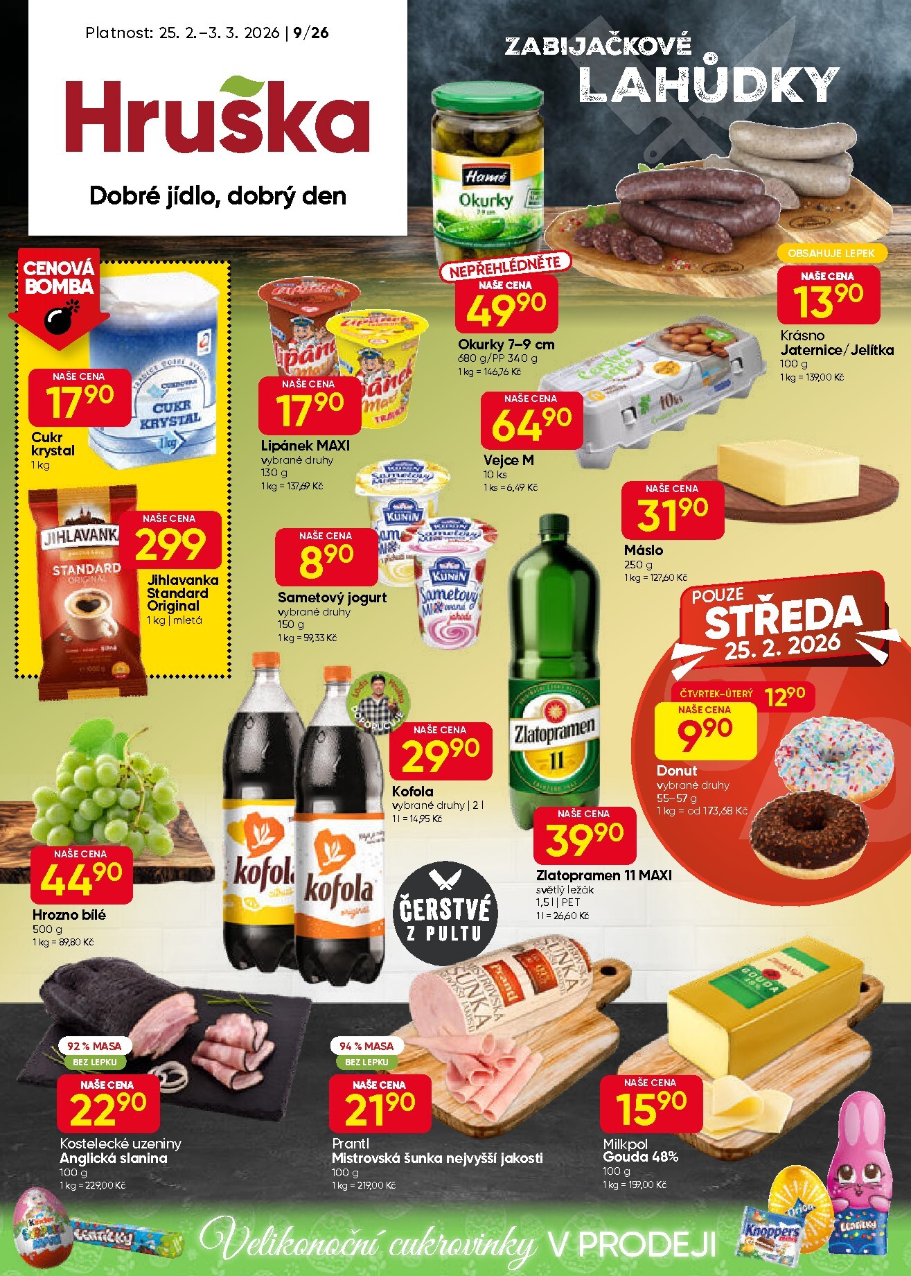 hruska - Hruška leták platný od středy 25.02.2026 do úterý 03.03.2026