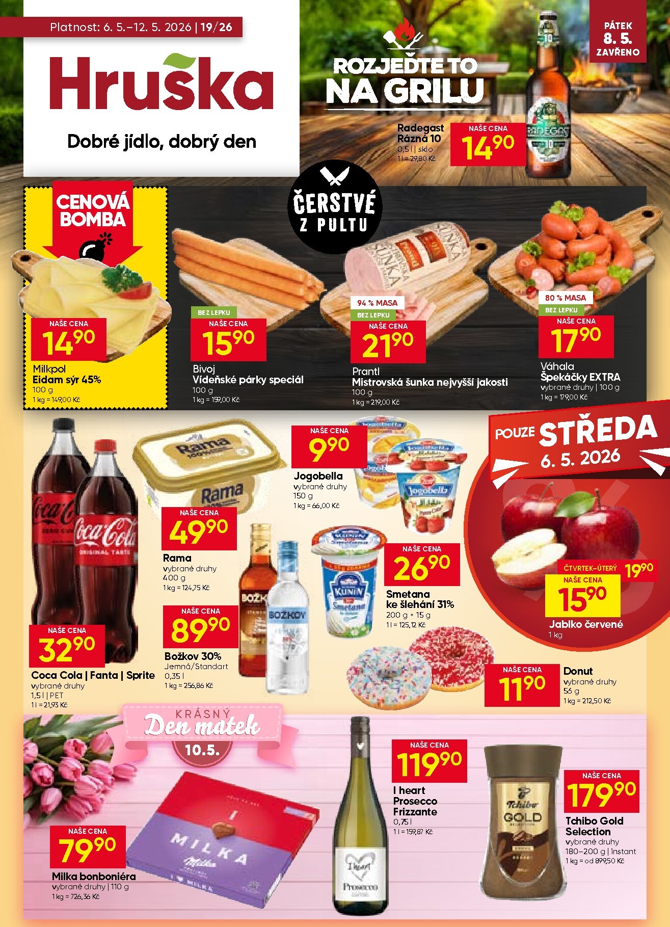 hruska - Aktuální Hruška leták platný od středy 06.05.2026 do úterý 12.05.2026 - page: 1