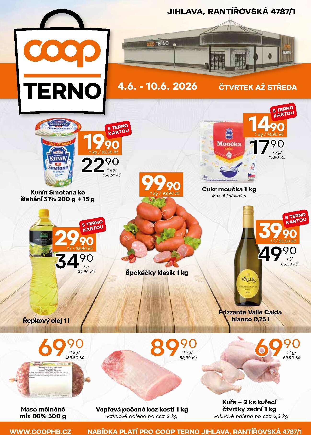terno - Aktuální Terno - Coop leták platný od čtvrtka 04.06.2026 do středy 10.06.2026