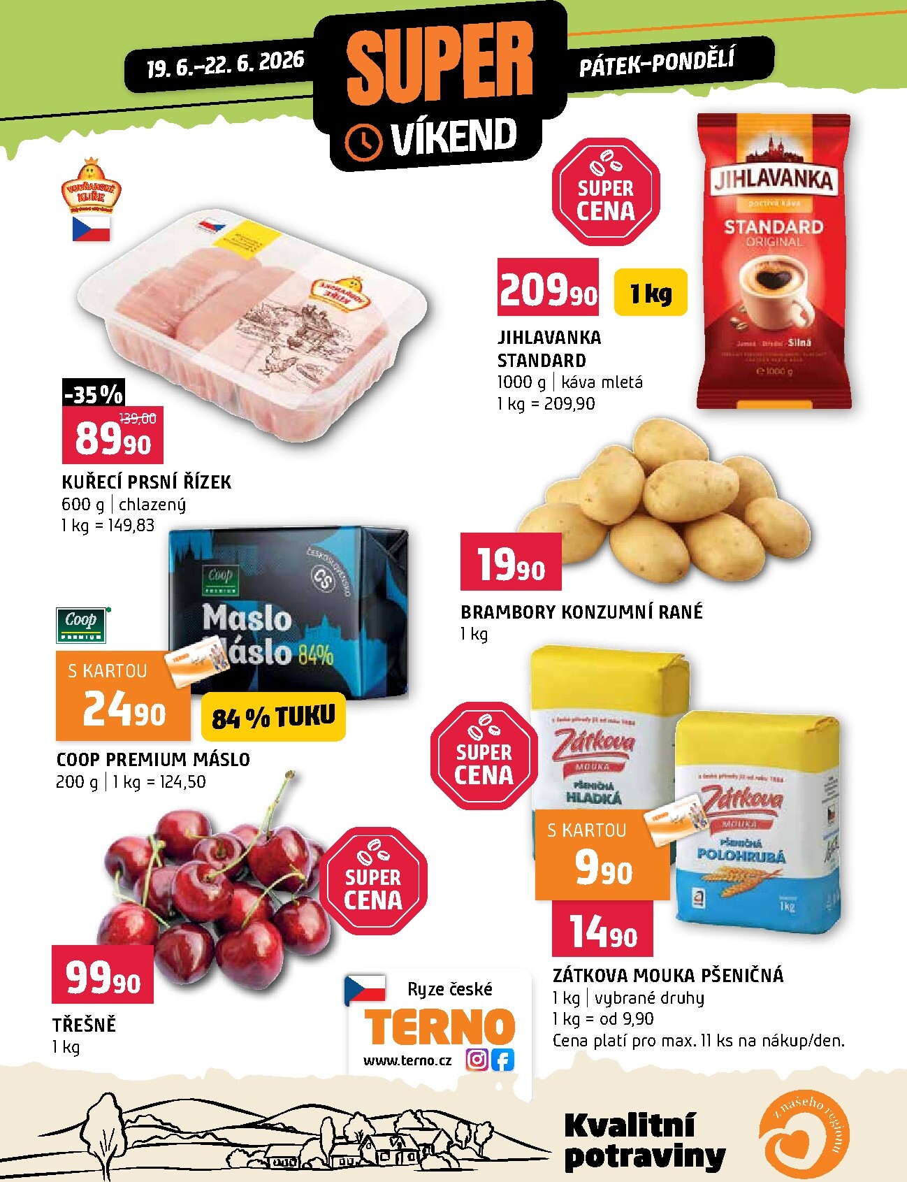 terno - Terno - Super víkend leták na příští týden od pátku 19.06.2026 do pondělí 22.06.2026 - page: 1