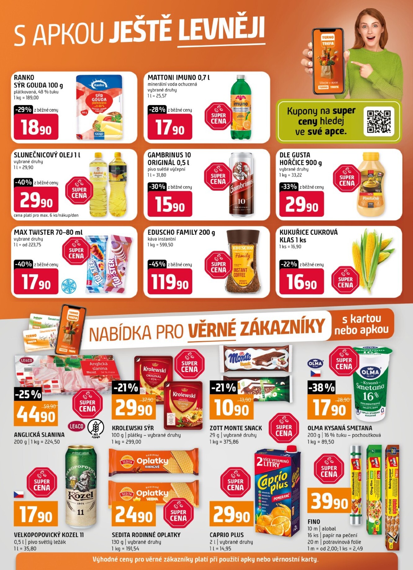 terno - Budoucí Terno - S apkou ještě levněji leták platný od středy 15.07.2026 do úterý 21.07.2026
